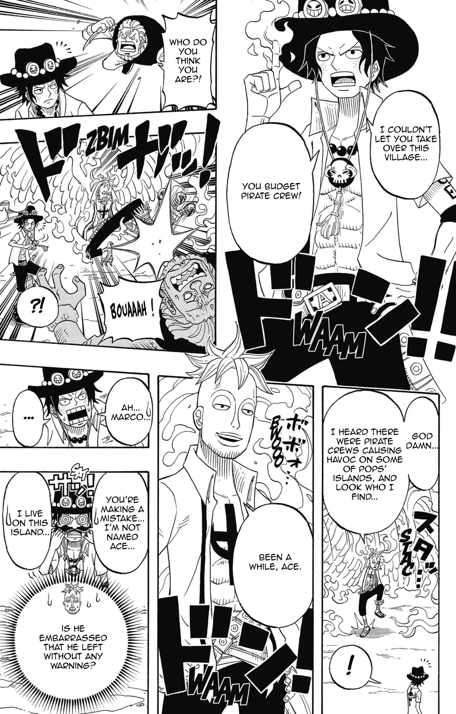 Halaman dari One Piece Party Chapter 8
