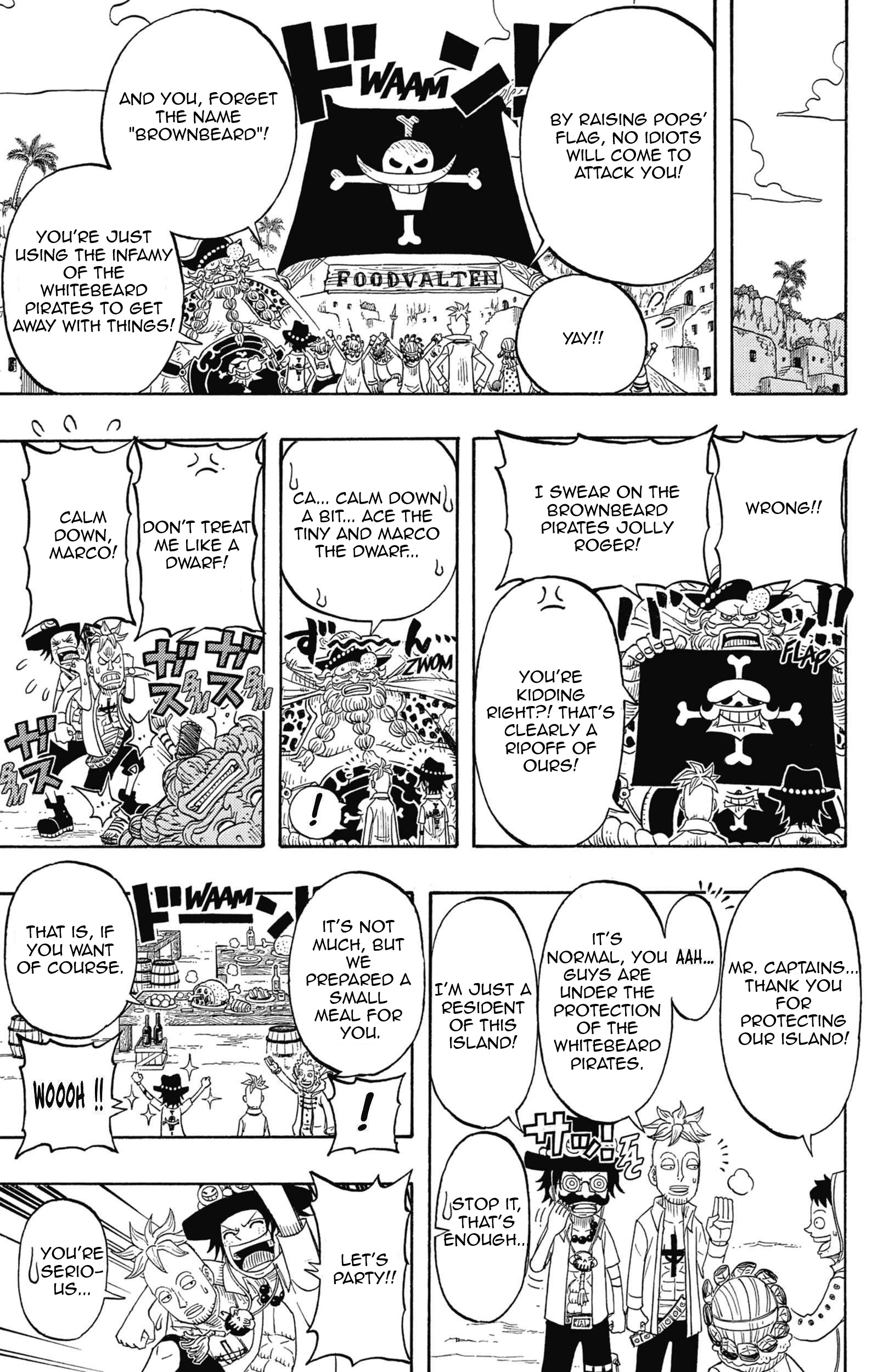 Halaman dari One Piece Party Chapter 8