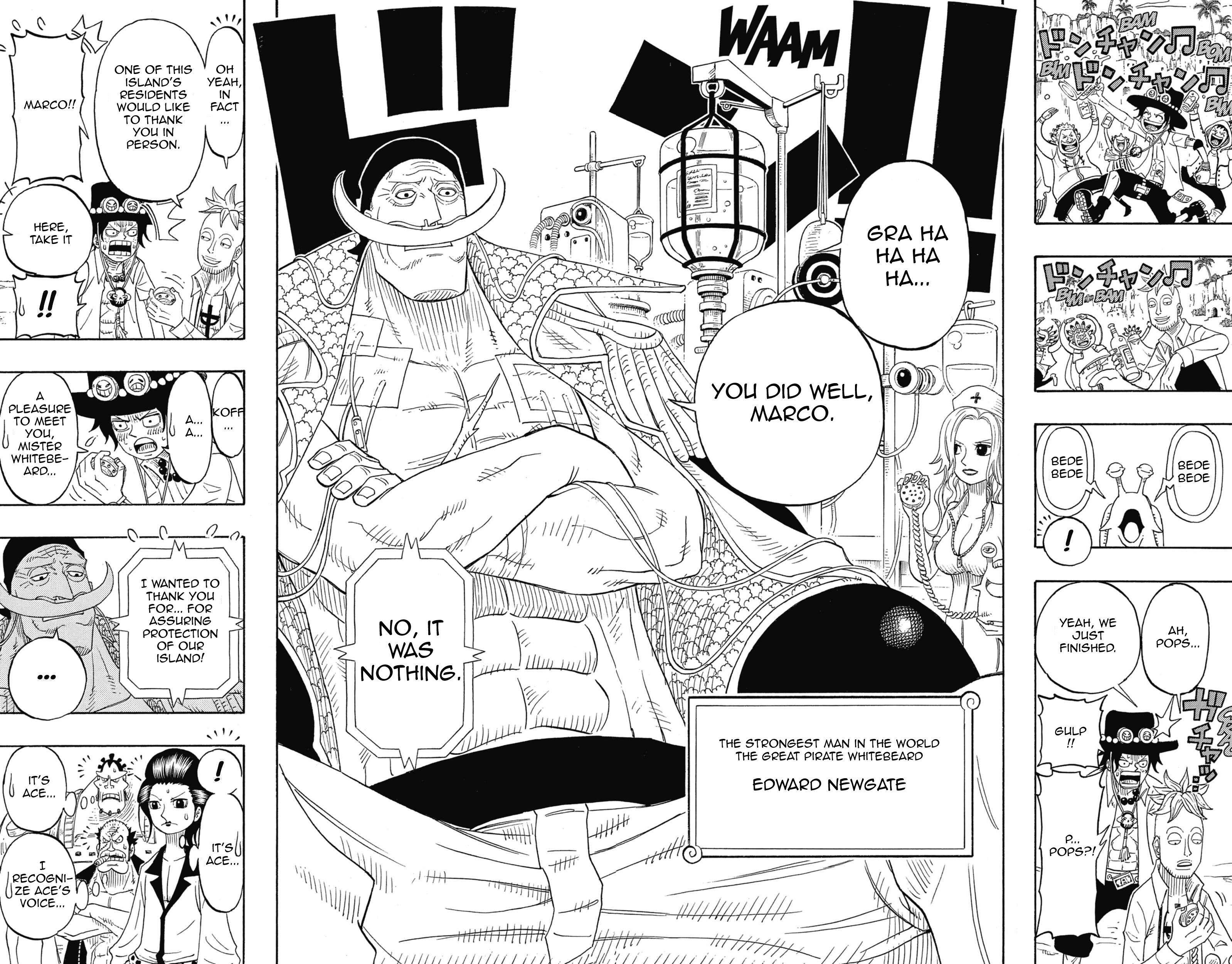 Halaman dari One Piece Party Chapter 8