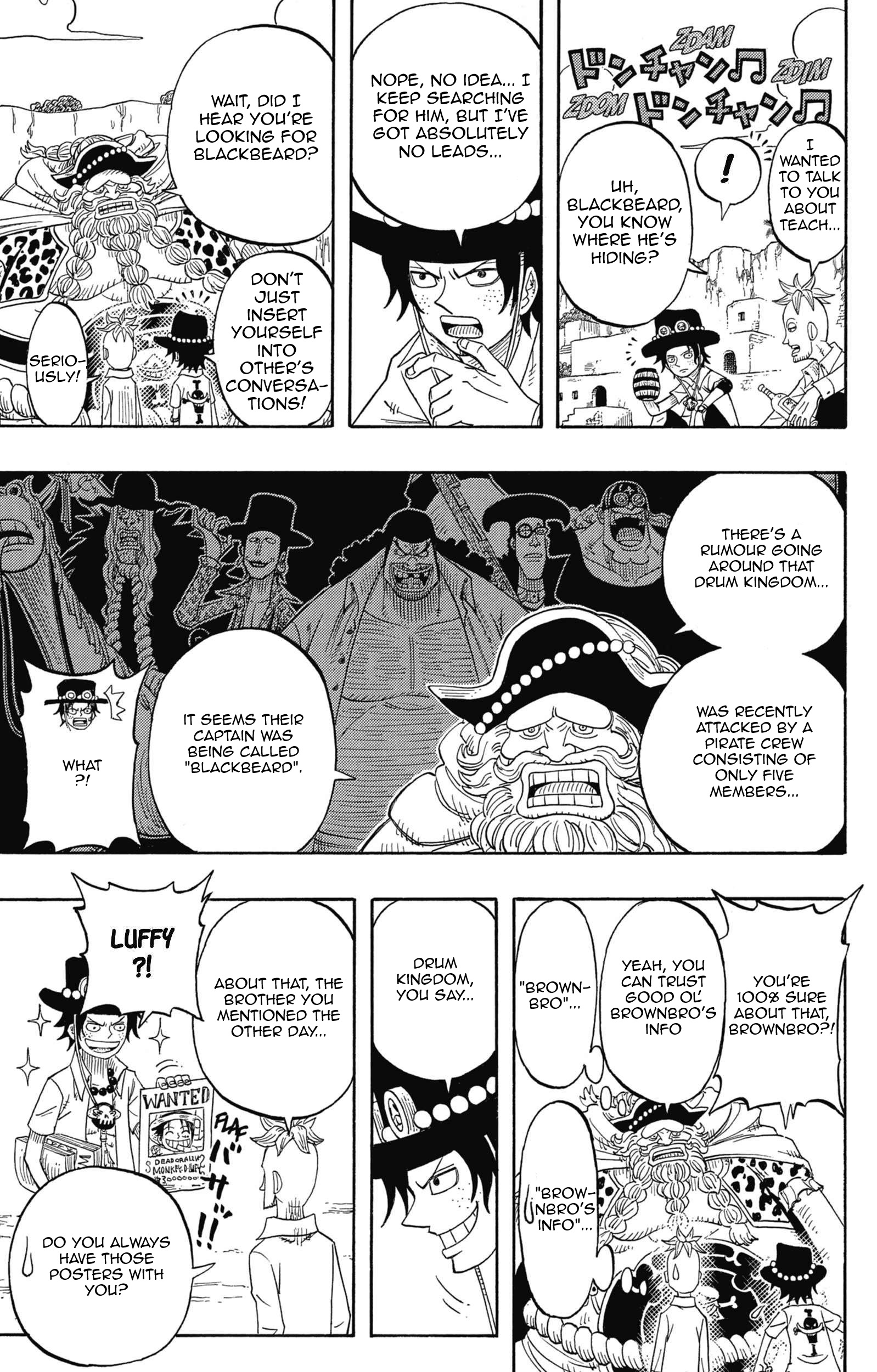 Halaman dari One Piece Party Chapter 8