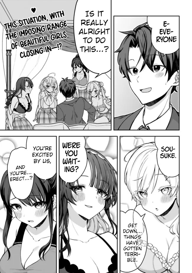 Halaman dari Isekai Rakuraku Mujintou Life: Class Ten'i de Craft Ability o Eranda Ore Dake ga, Bishoujo Tachi to Slow Life o Okureru-ppoi Chapter 1