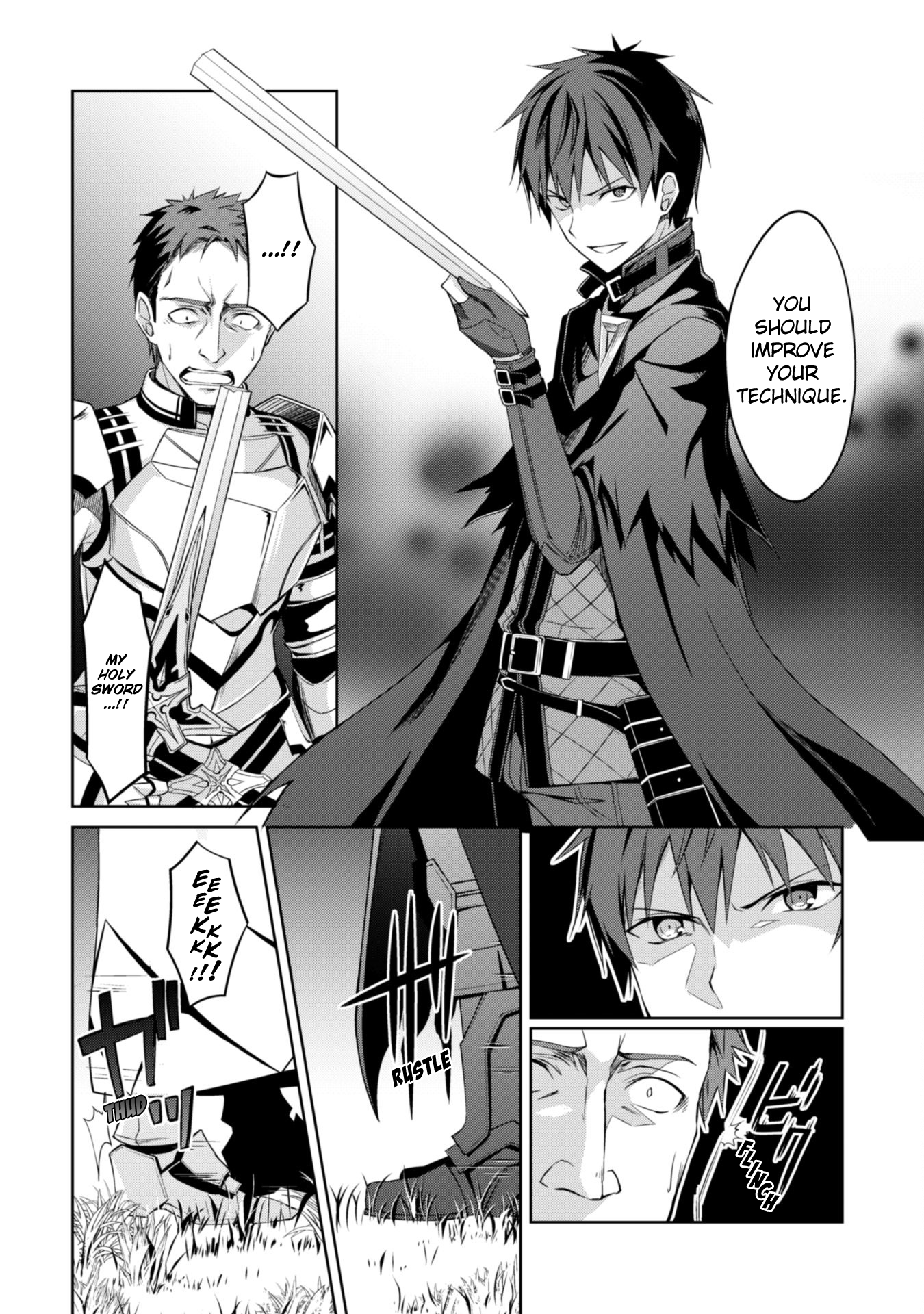 Halaman dari Boushoku no Berserk ~Ore dake Level to Iu Gainen wo Toppa suru~ Chapter 11