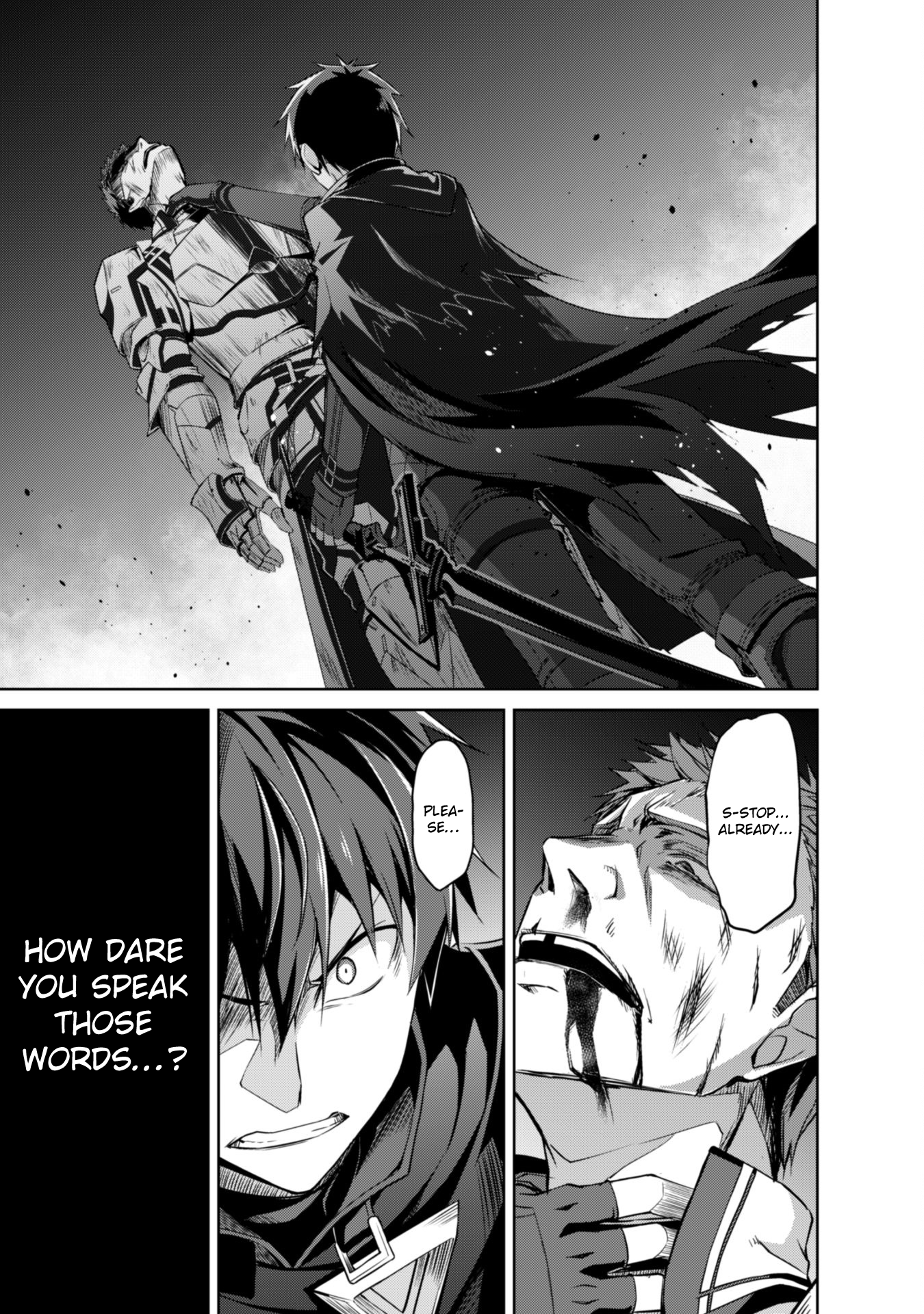 Halaman dari Boushoku no Berserk ~Ore dake Level to Iu Gainen wo Toppa suru~ Chapter 11