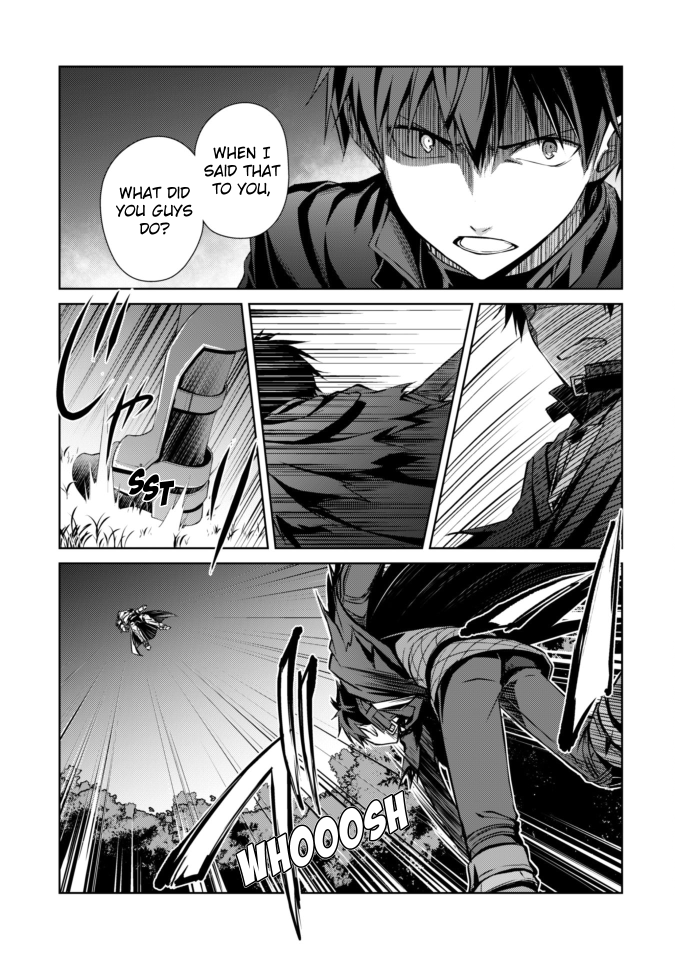 Halaman dari Boushoku no Berserk ~Ore dake Level to Iu Gainen wo Toppa suru~ Chapter 11