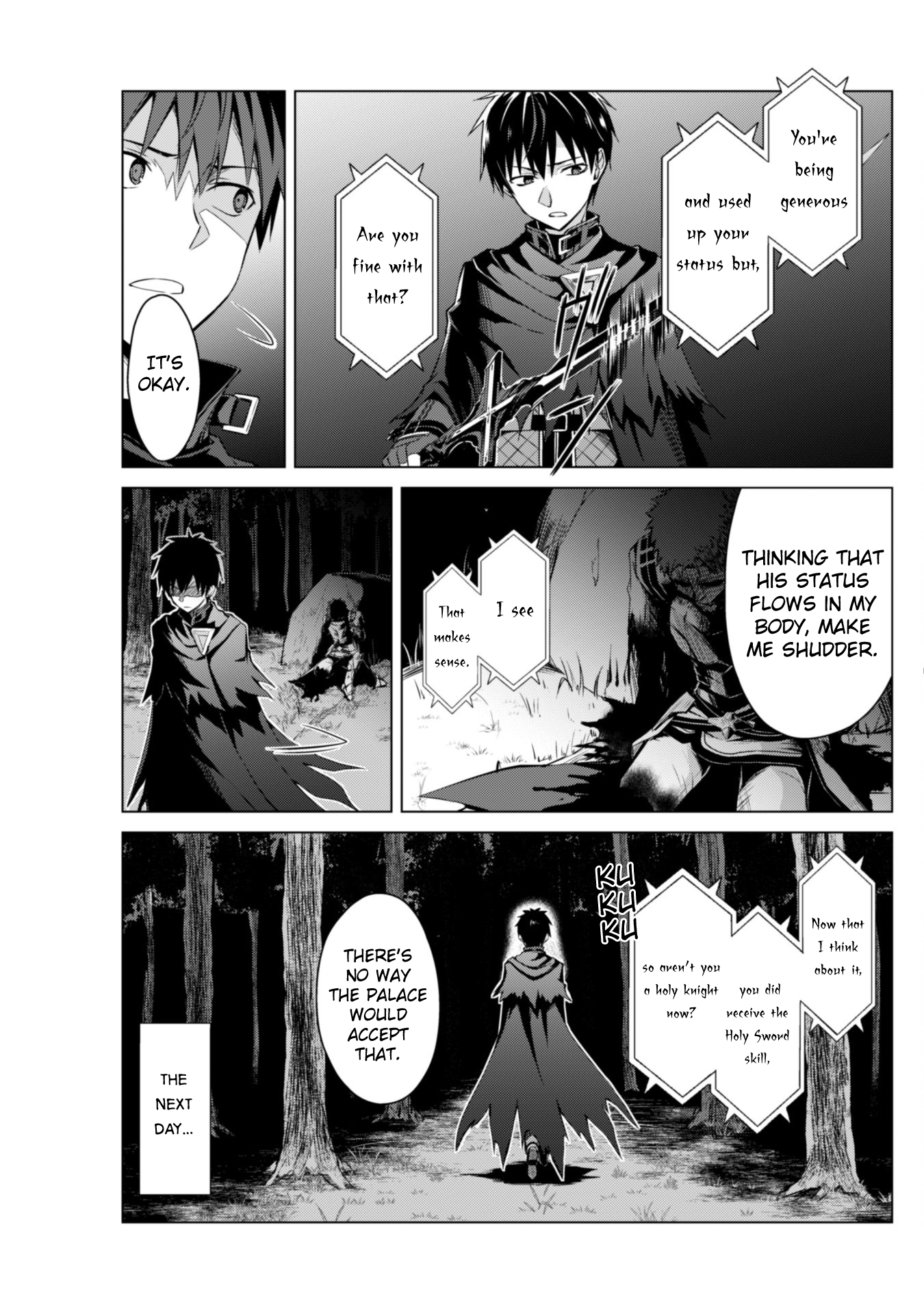 Halaman dari Boushoku no Berserk ~Ore dake Level to Iu Gainen wo Toppa suru~ Chapter 11