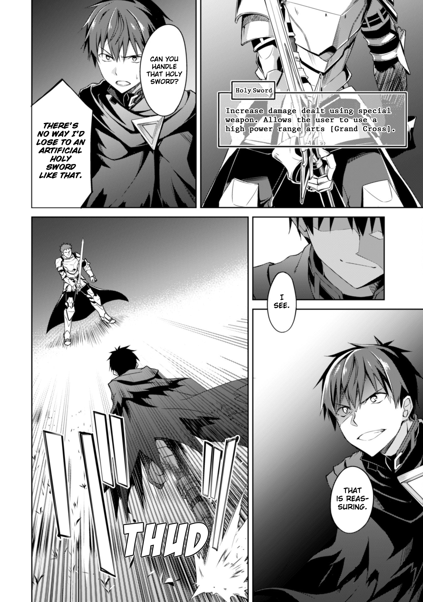 Halaman dari Boushoku no Berserk ~Ore dake Level to Iu Gainen wo Toppa suru~ Chapter 11
