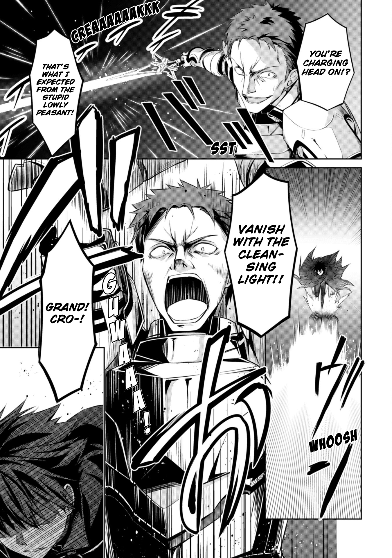 Halaman dari Boushoku no Berserk ~Ore dake Level to Iu Gainen wo Toppa suru~ Chapter 11