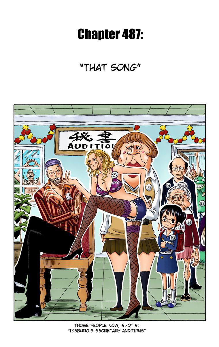 Halaman dari One Piece (Official Colored) Chapter 487