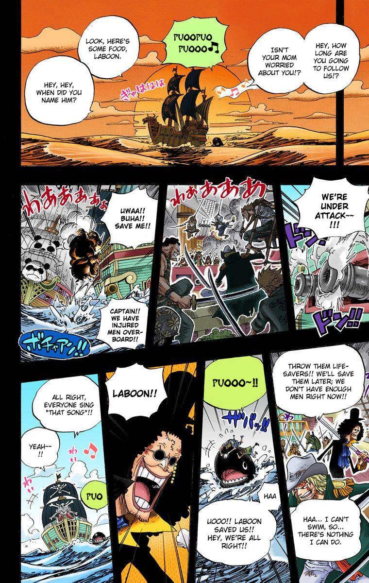 Halaman dari One Piece (Official Colored) Chapter 487