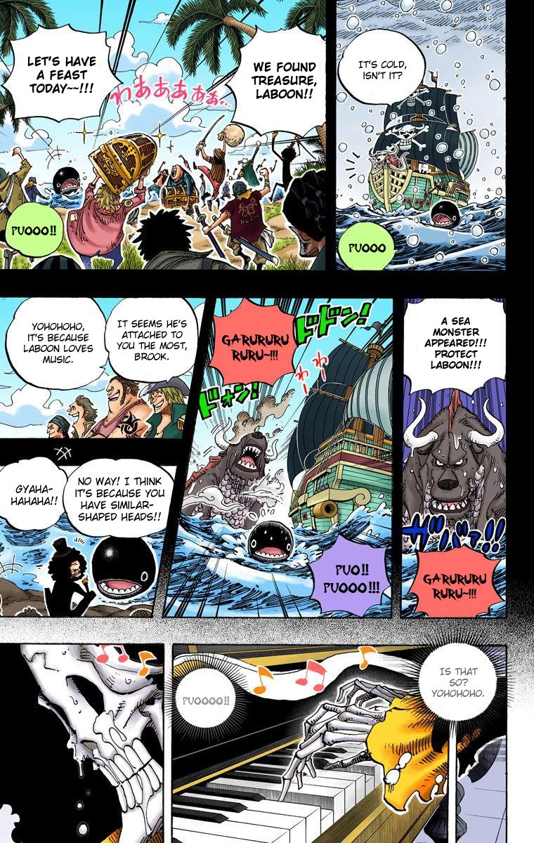 Halaman dari One Piece (Official Colored) Chapter 487