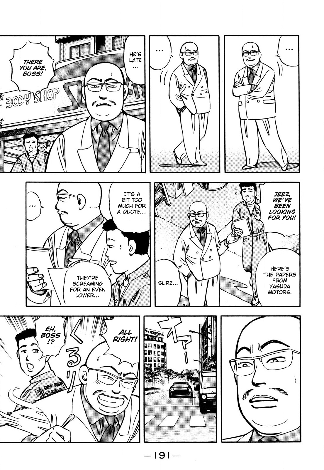 Halaman dari Wangan Midnight Chapter 91