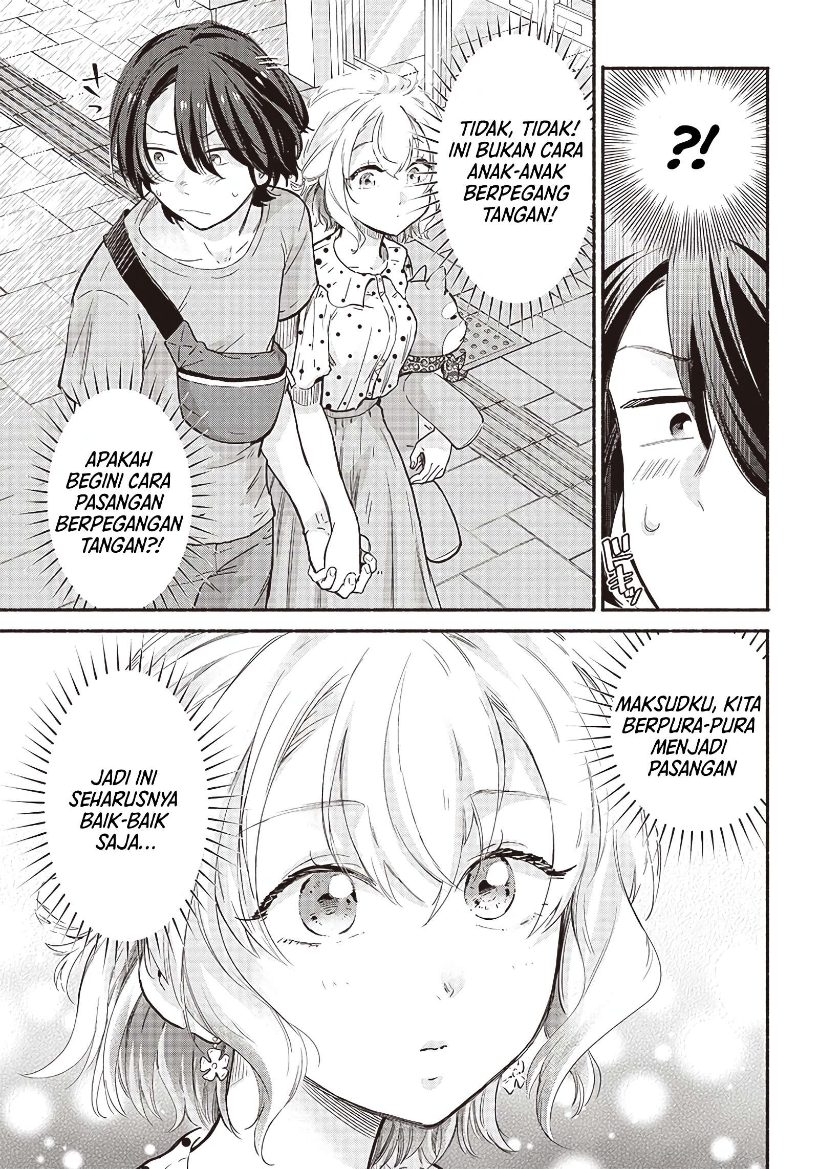 Nee, Mou Isso Tsukiacchau? Osananajimi no Bishoujo ni Tanomarete, Camouflage Kareshi Hajimemashita Chapter 9 - halaman 16