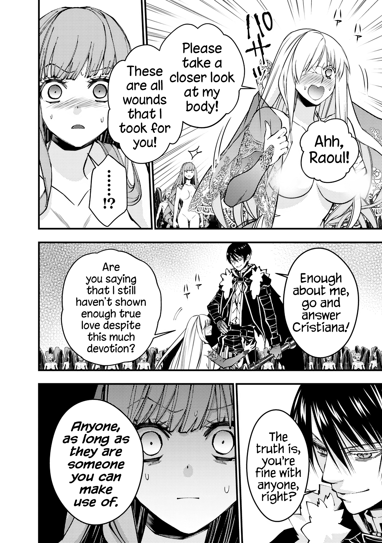 Halaman dari Fukushuu o Koinegau Saikyou Yuusha wa, Yami no Chikara de Senmetsu Musou Suru Chapter 80