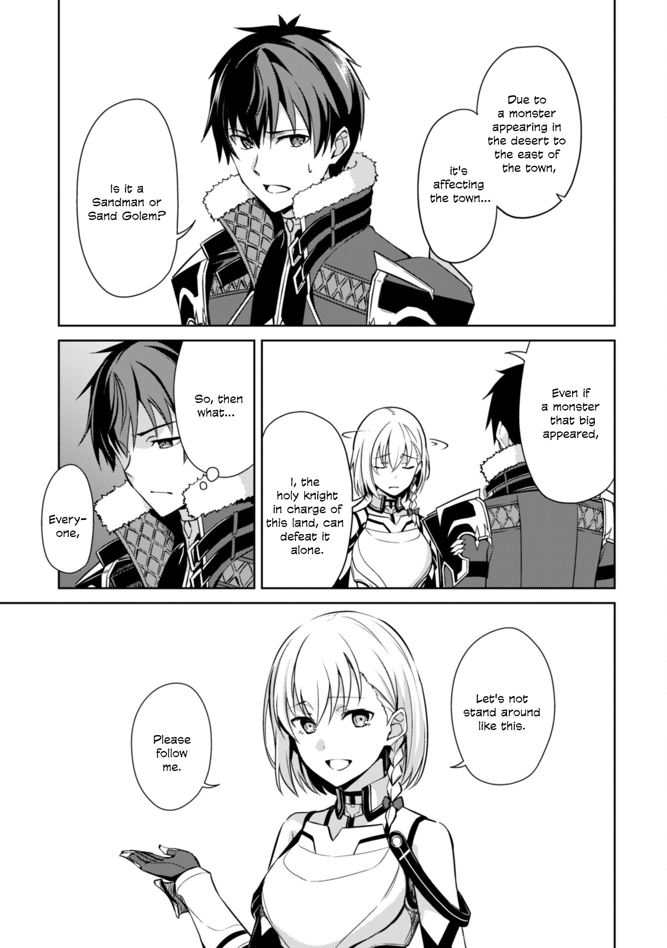 Halaman dari Boushoku no Berserk ~Ore dake Level to Iu Gainen wo Toppa suru~ Chapter 57