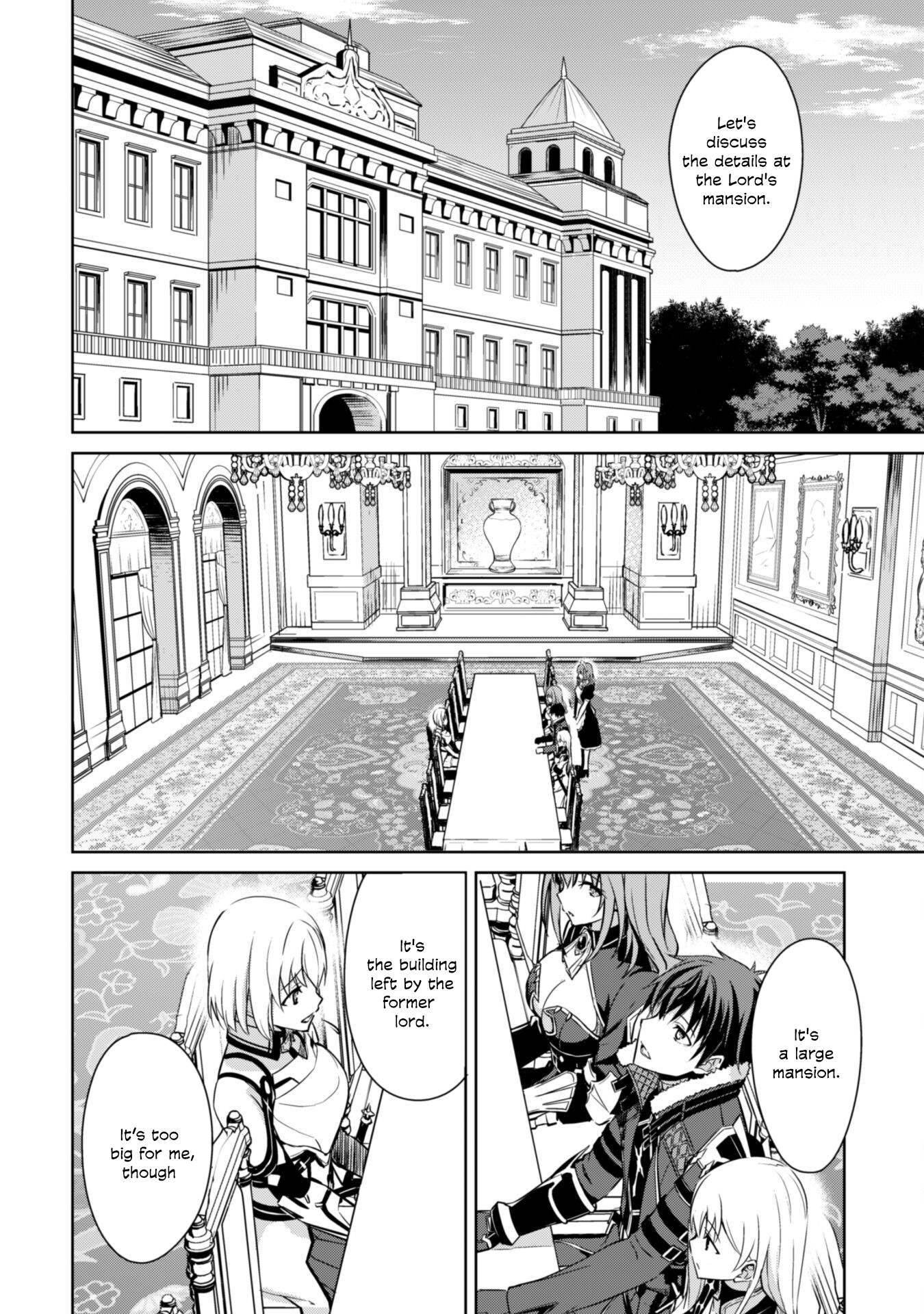Halaman dari Boushoku no Berserk ~Ore dake Level to Iu Gainen wo Toppa suru~ Chapter 57