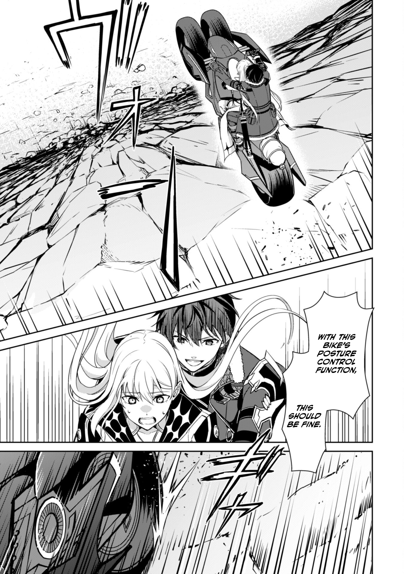Halaman dari Boushoku no Berserk ~Ore dake Level to Iu Gainen wo Toppa suru~ Chapter 57
