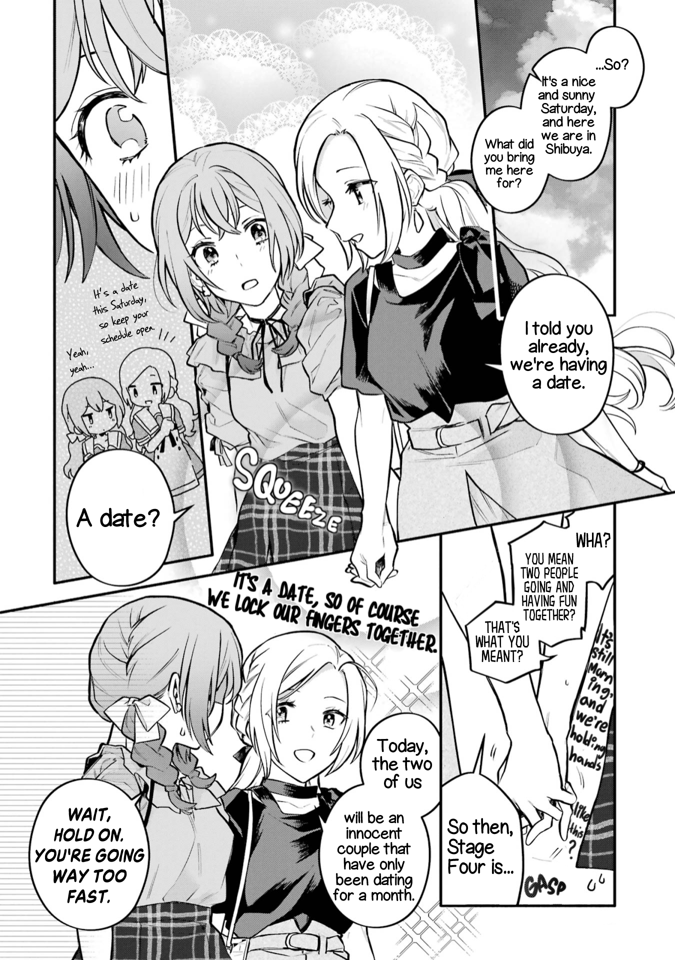 Halaman dari Onna Doushi toka Arienai desho to Iiharu Onnanoko wo, Hyakunichikan de Tetteiteki ni Otosu Yuri no Ohanashi Chapter 7