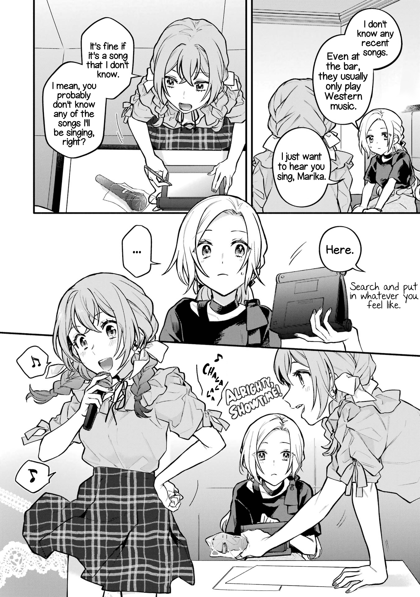 Halaman dari Onna Doushi toka Arienai desho to Iiharu Onnanoko wo, Hyakunichikan de Tetteiteki ni Otosu Yuri no Ohanashi Chapter 7