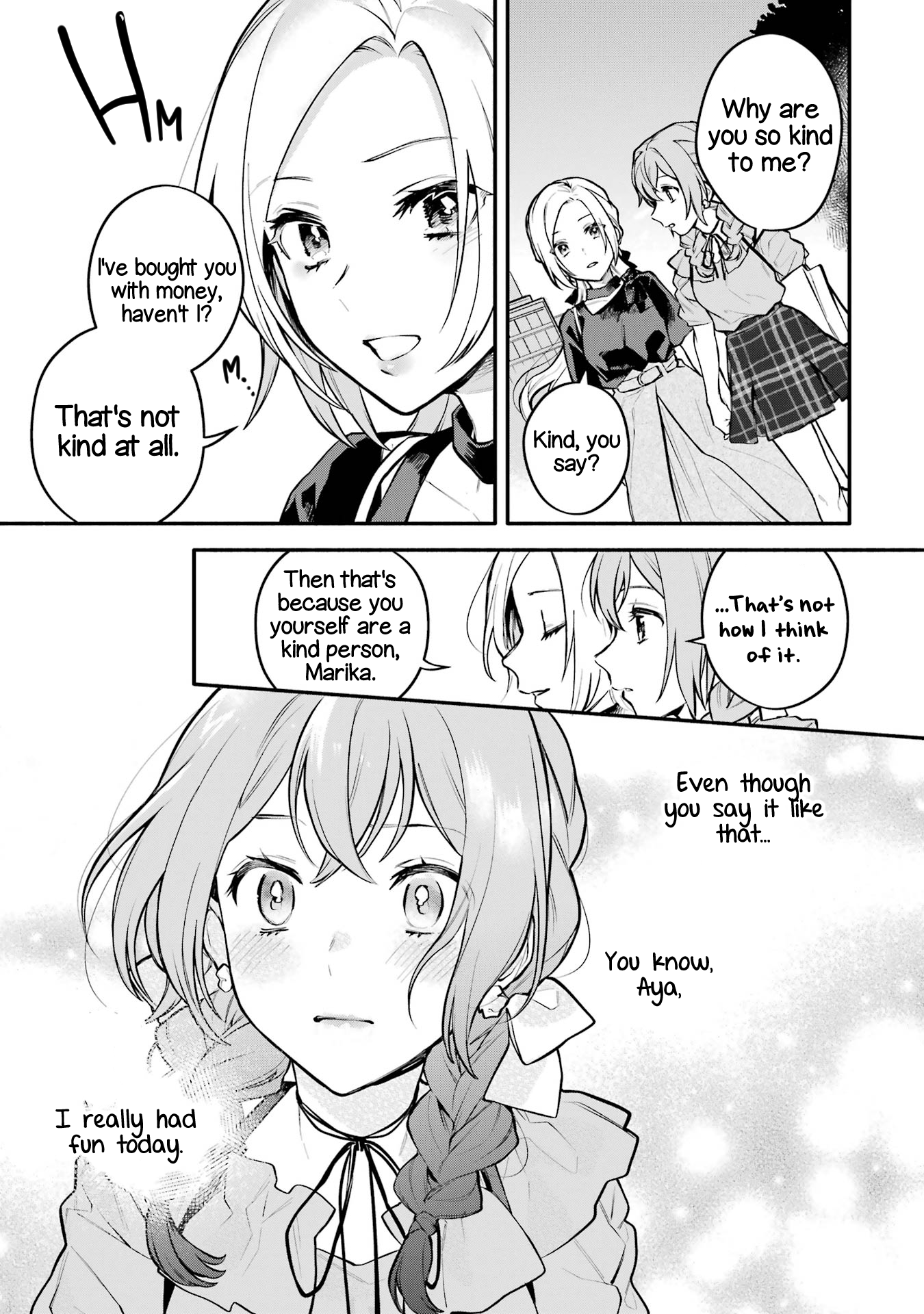Halaman dari Onna Doushi toka Arienai desho to Iiharu Onnanoko wo, Hyakunichikan de Tetteiteki ni Otosu Yuri no Ohanashi Chapter 7