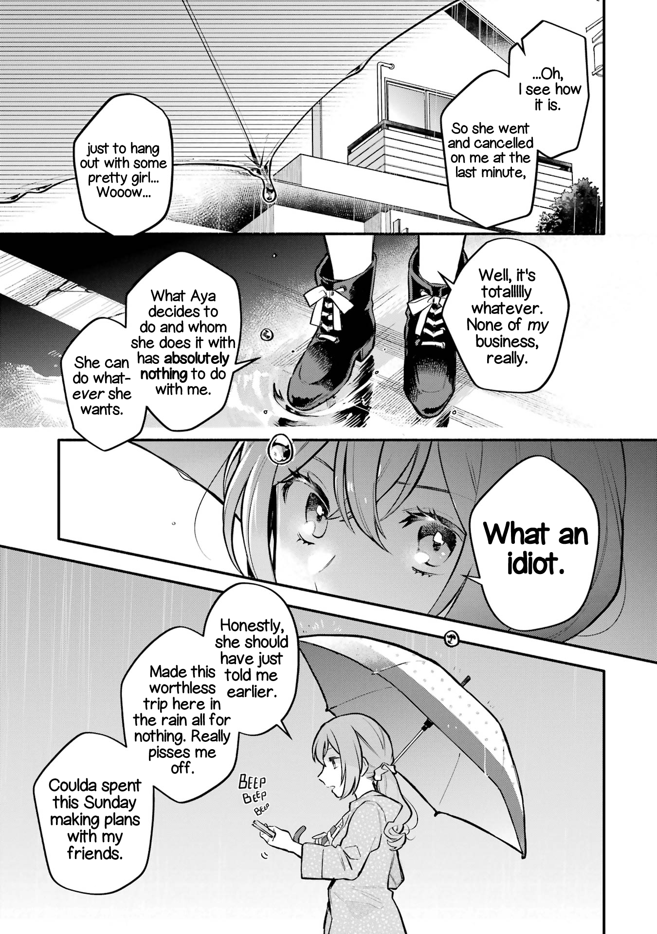 Halaman dari Onna Doushi toka Arienai desho to Iiharu Onnanoko wo, Hyakunichikan de Tetteiteki ni Otosu Yuri no Ohanashi Chapter 7