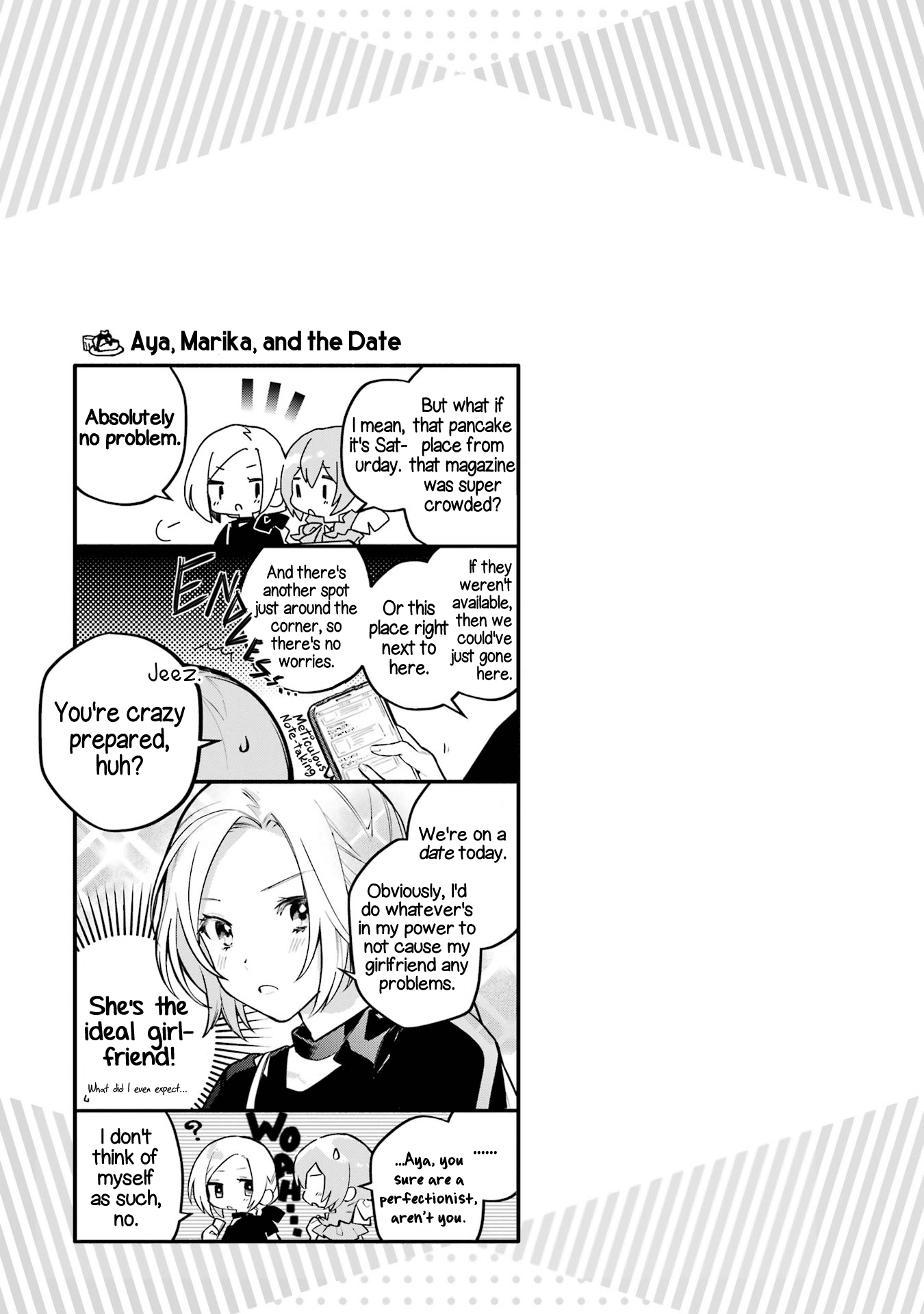 Halaman dari Onna Doushi toka Arienai desho to Iiharu Onnanoko wo, Hyakunichikan de Tetteiteki ni Otosu Yuri no Ohanashi Chapter 7