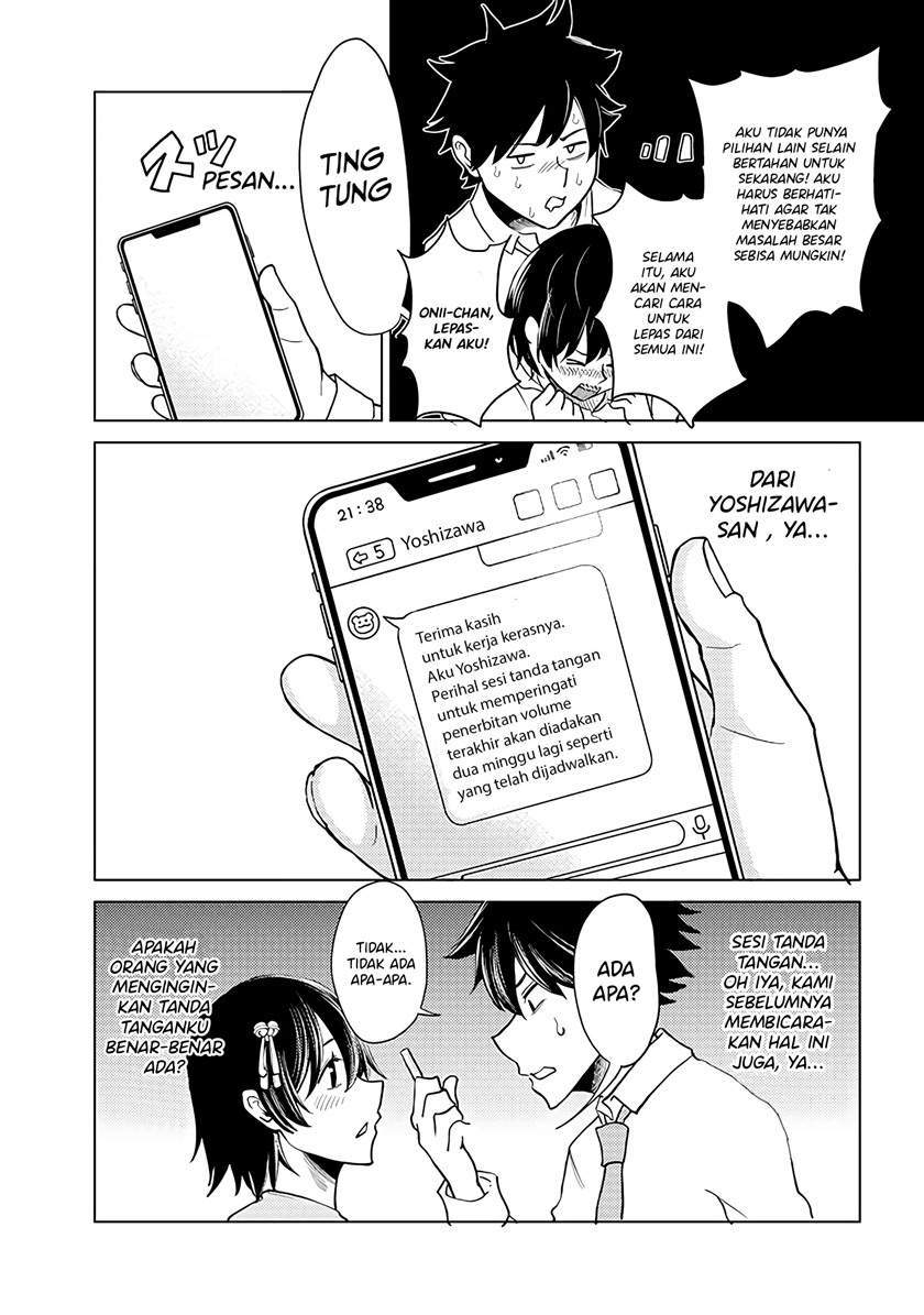 Mainichi Shine Shine Itte Kuru Gimai ga, Ore ga Neteiru Suki ni Saiminjutsu de Horesaseyou toshite Kuru n desu kedo......! Chapter 7 - halaman 21