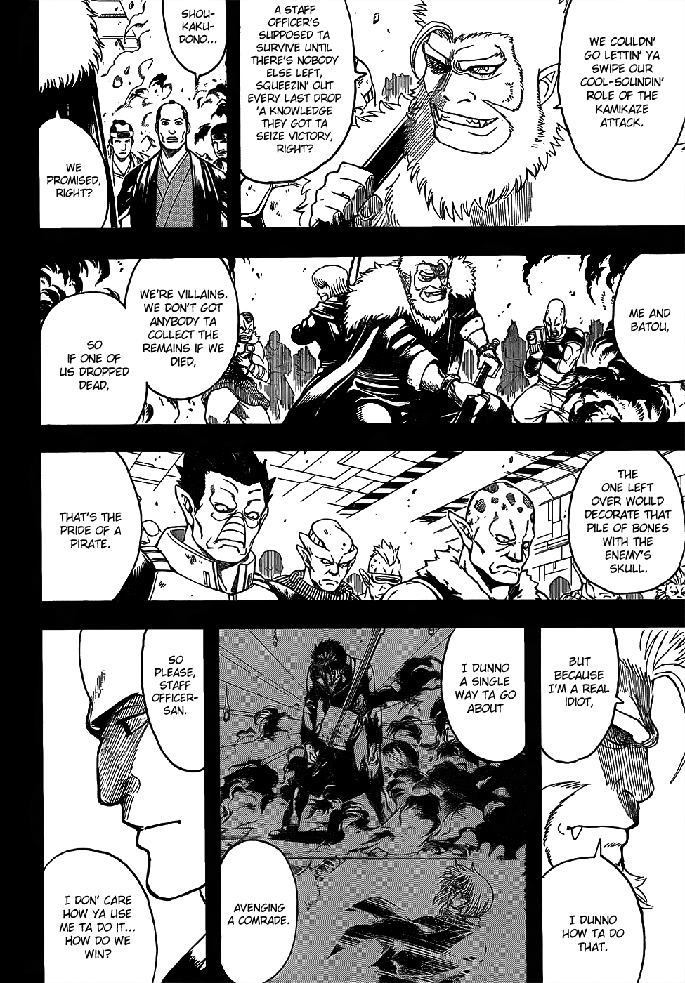 Halaman dari Gintama Chapter 646