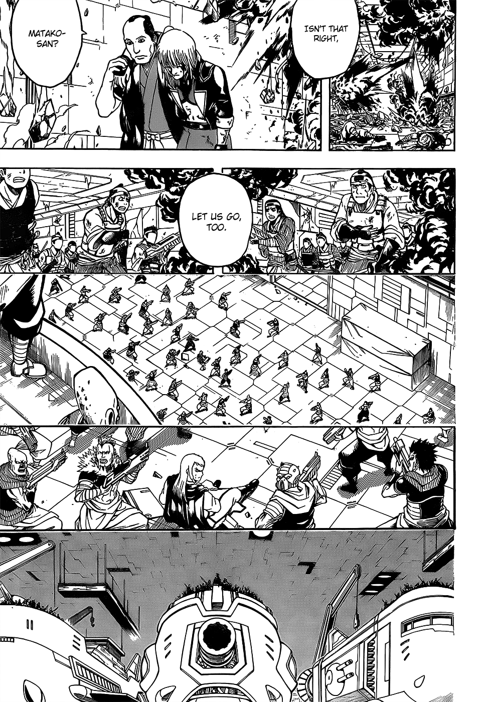 Halaman dari Gintama Chapter 646