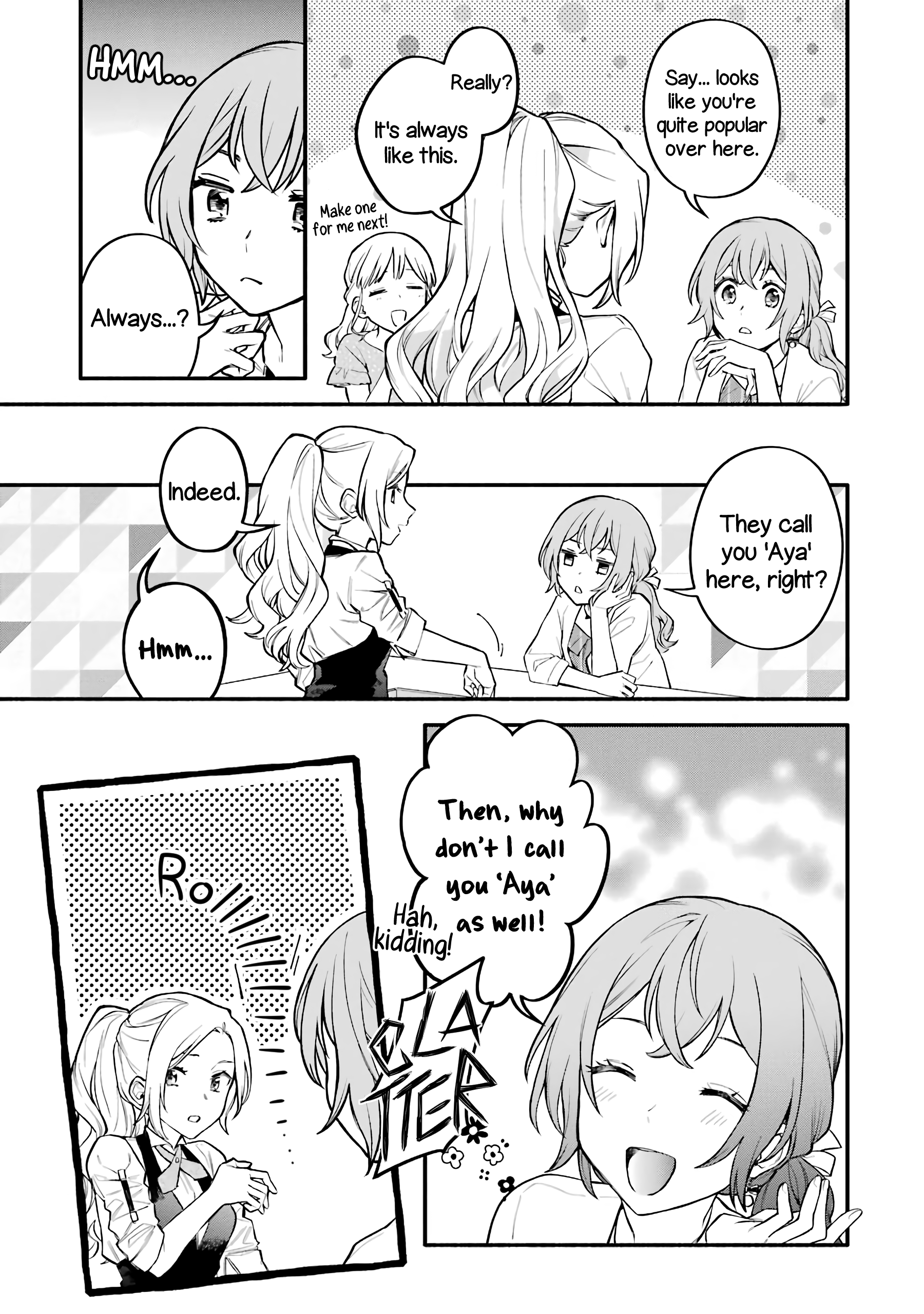 Halaman dari Onna Doushi toka Arienai desho to Iiharu Onnanoko wo, Hyakunichikan de Tetteiteki ni Otosu Yuri no Ohanashi Chapter 5