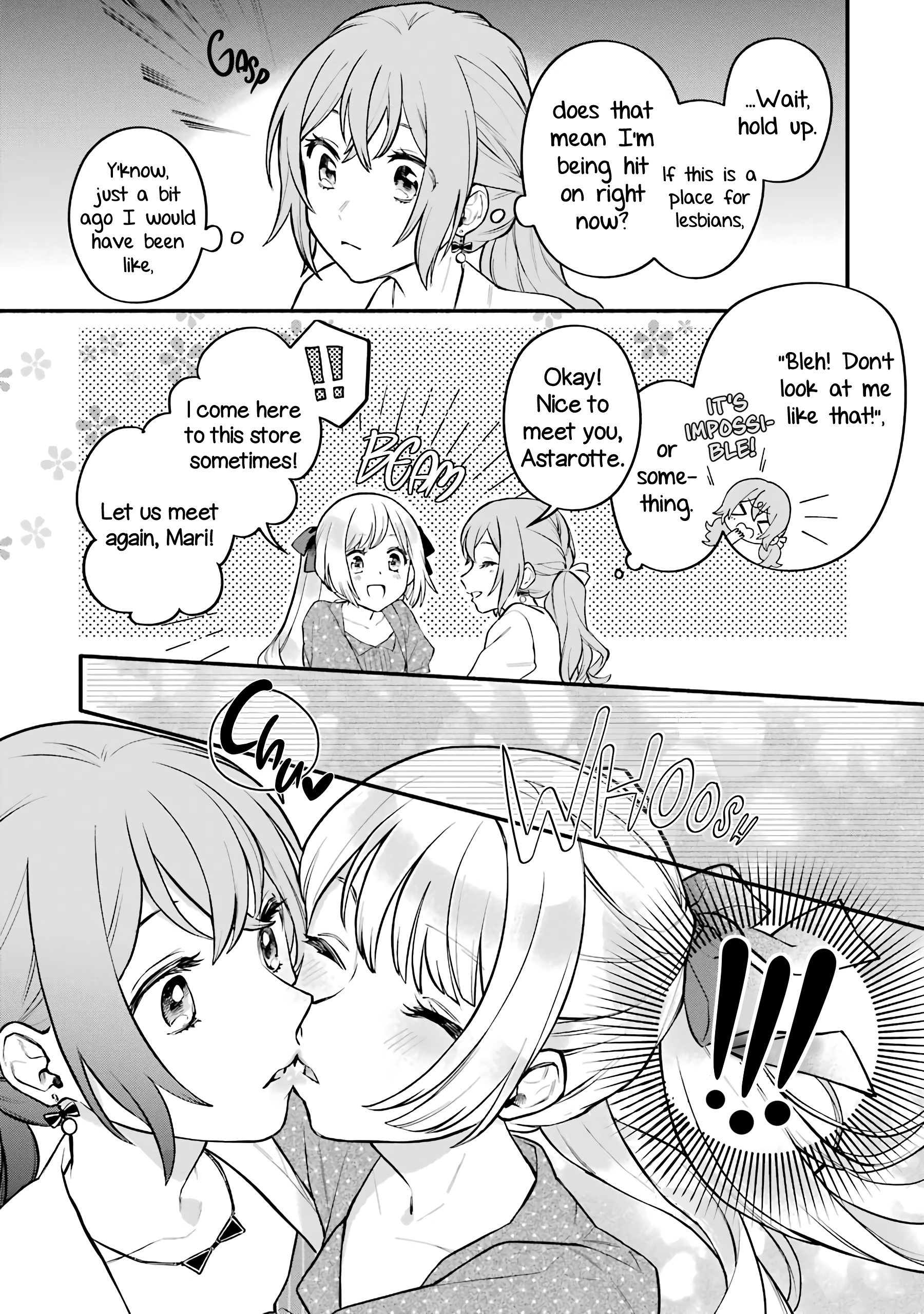 Halaman dari Onna Doushi toka Arienai desho to Iiharu Onnanoko wo, Hyakunichikan de Tetteiteki ni Otosu Yuri no Ohanashi Chapter 5