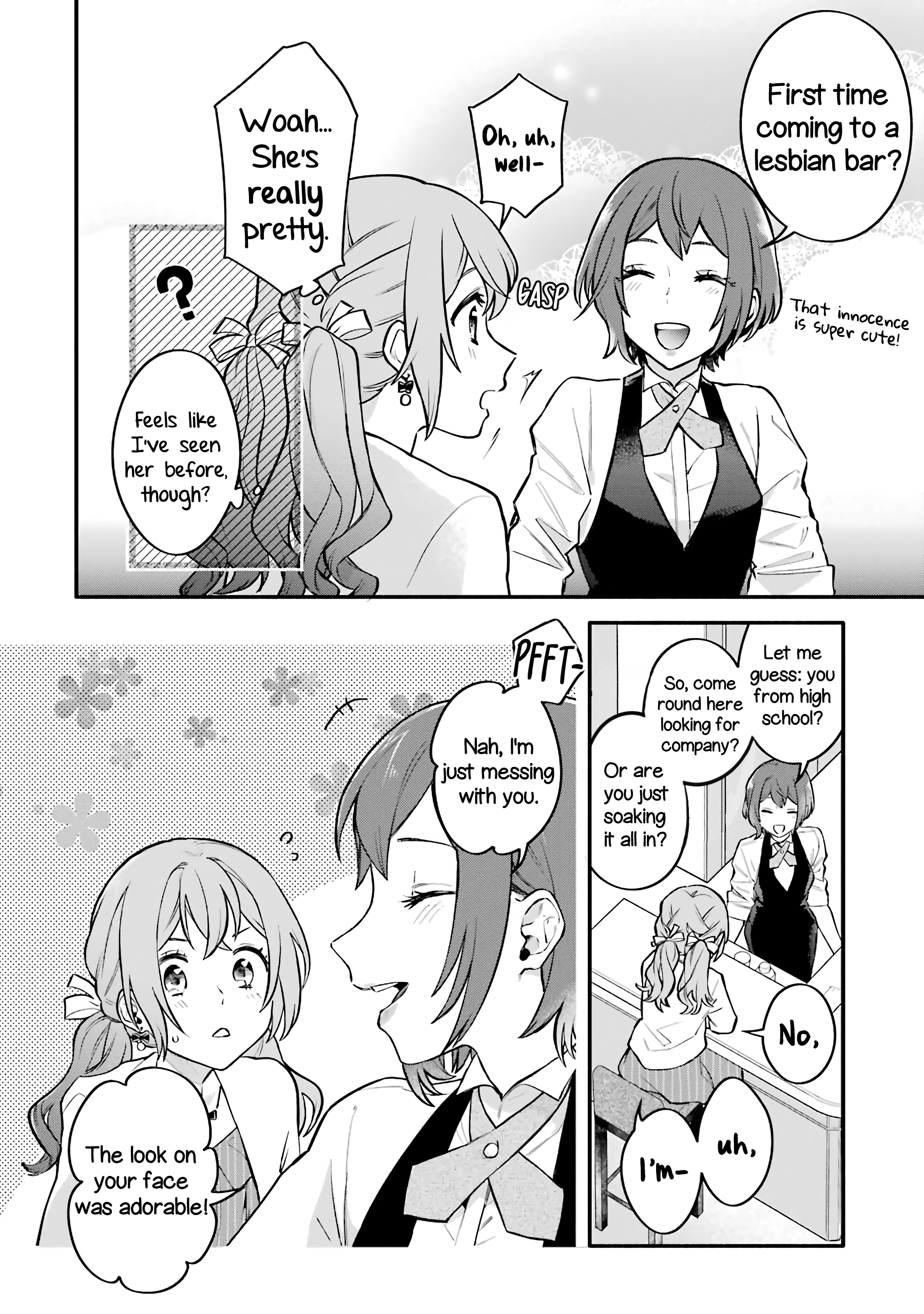 Halaman dari Onna Doushi toka Arienai desho to Iiharu Onnanoko wo, Hyakunichikan de Tetteiteki ni Otosu Yuri no Ohanashi Chapter 5