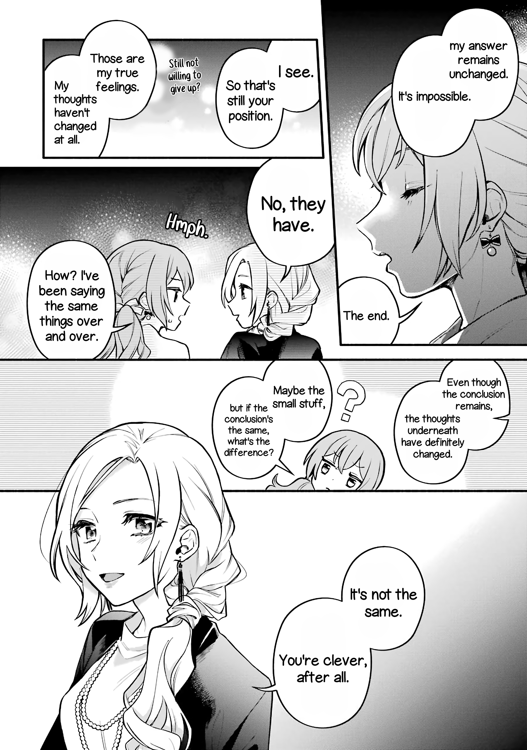 Halaman dari Onna Doushi toka Arienai desho to Iiharu Onnanoko wo, Hyakunichikan de Tetteiteki ni Otosu Yuri no Ohanashi Chapter 5