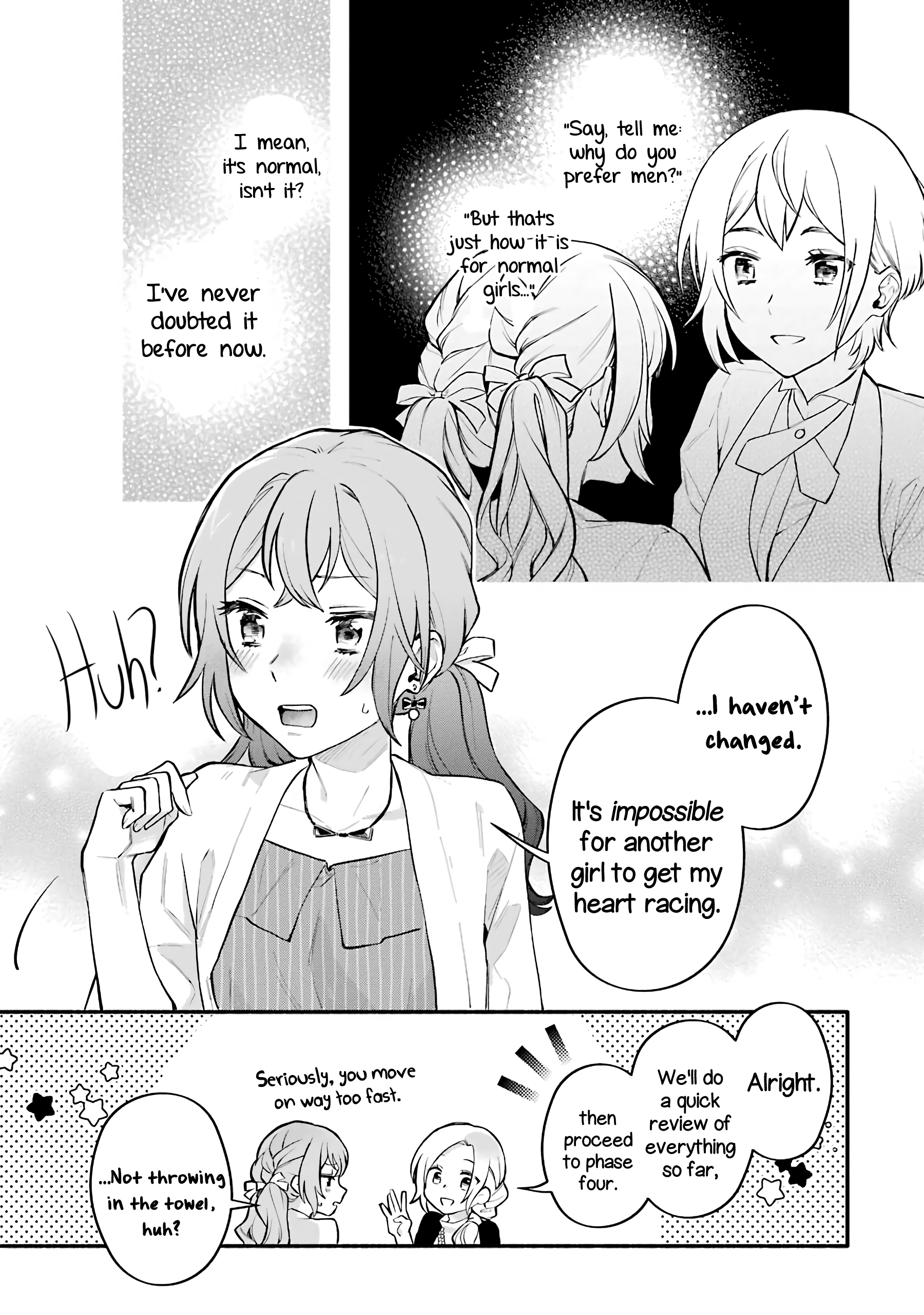 Halaman dari Onna Doushi toka Arienai desho to Iiharu Onnanoko wo, Hyakunichikan de Tetteiteki ni Otosu Yuri no Ohanashi Chapter 5