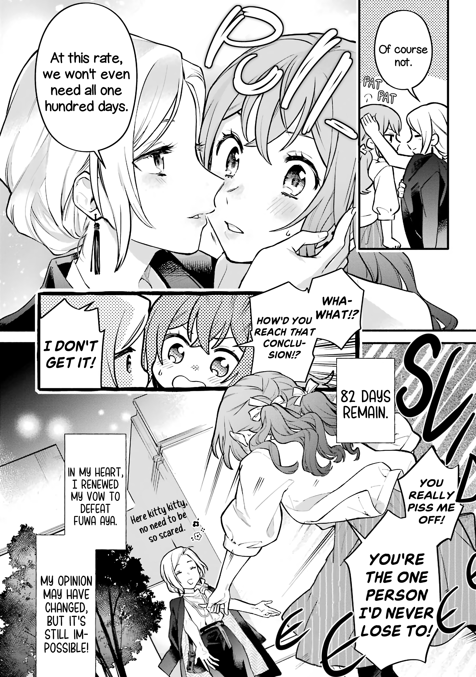 Halaman dari Onna Doushi toka Arienai desho to Iiharu Onnanoko wo, Hyakunichikan de Tetteiteki ni Otosu Yuri no Ohanashi Chapter 5