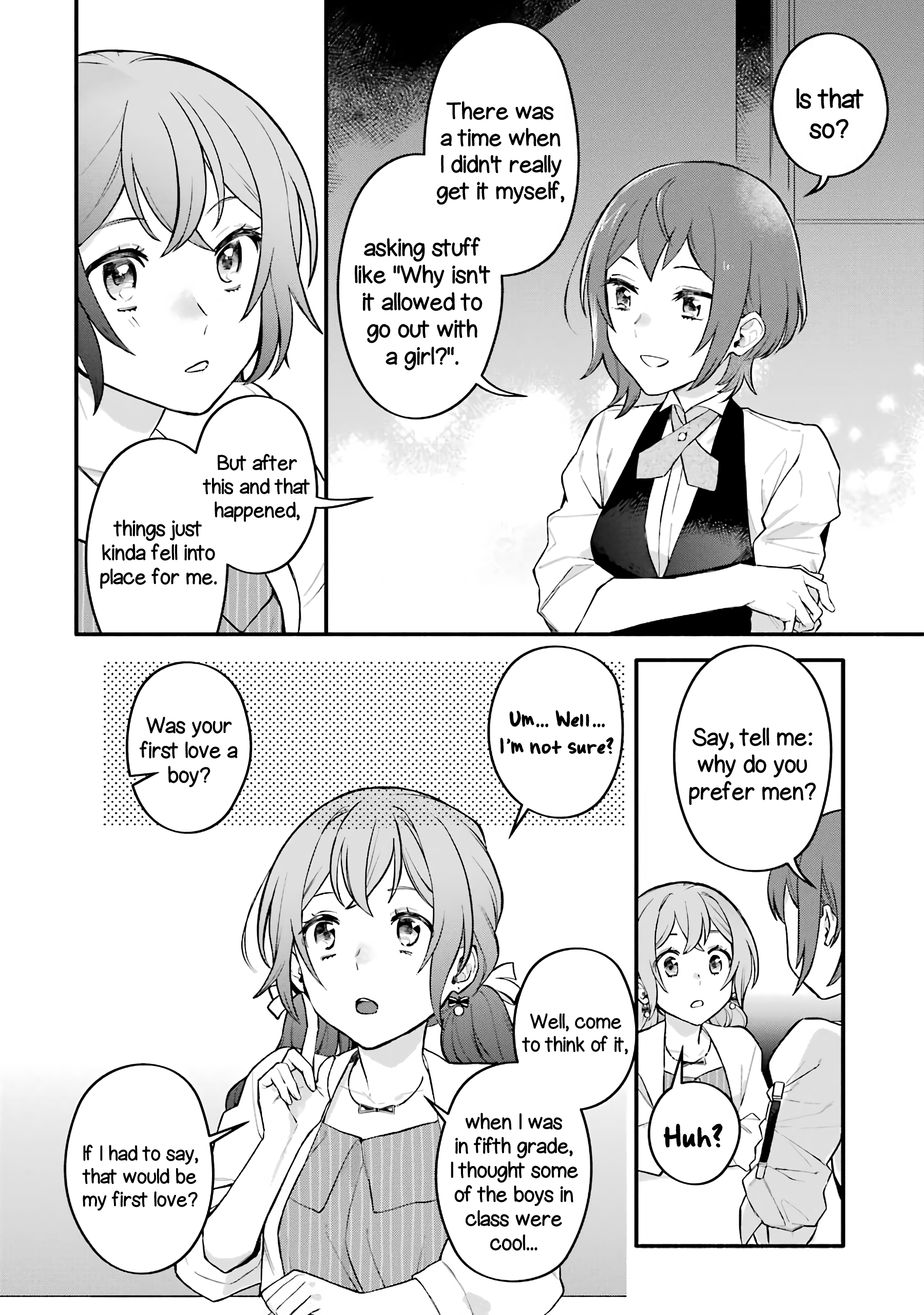 Halaman dari Onna Doushi toka Arienai desho to Iiharu Onnanoko wo, Hyakunichikan de Tetteiteki ni Otosu Yuri no Ohanashi Chapter 5