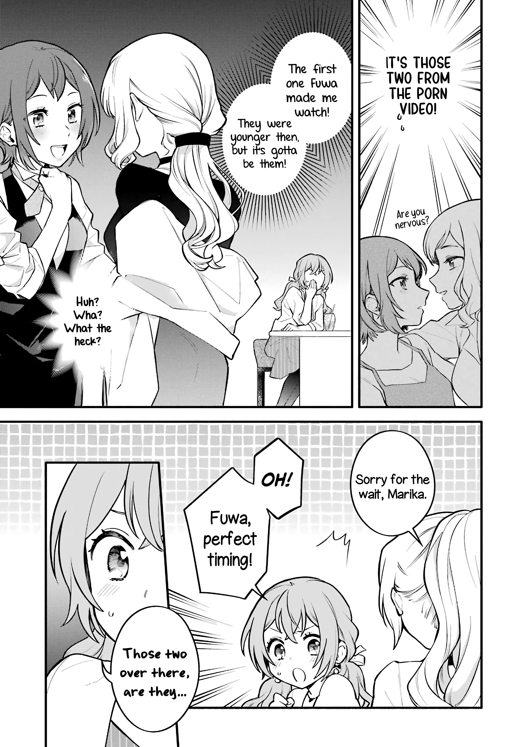 Halaman dari Onna Doushi toka Arienai desho to Iiharu Onnanoko wo, Hyakunichikan de Tetteiteki ni Otosu Yuri no Ohanashi Chapter 5