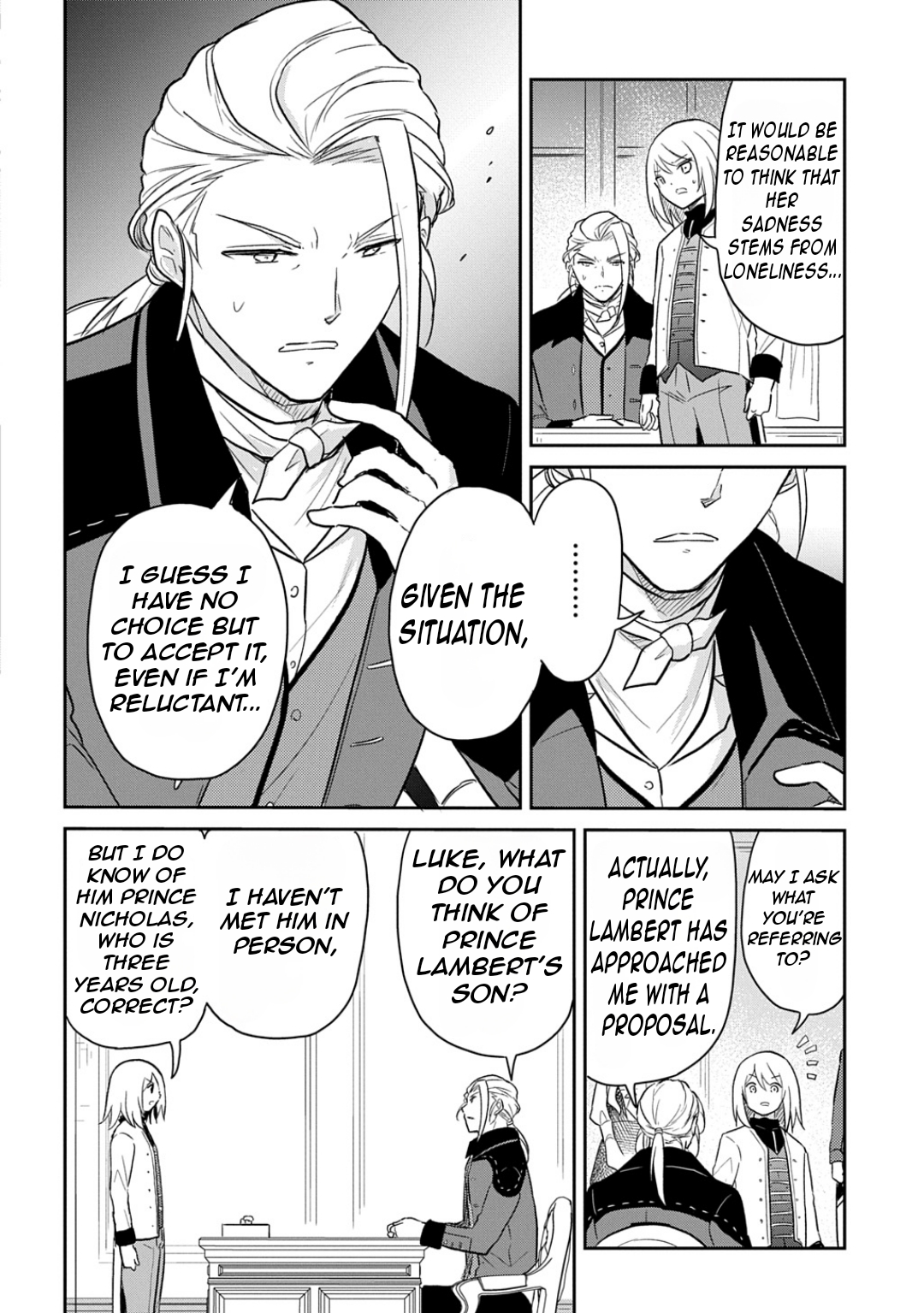 Halaman dari Tensei Youjo wa Akiramenai Chapter 49