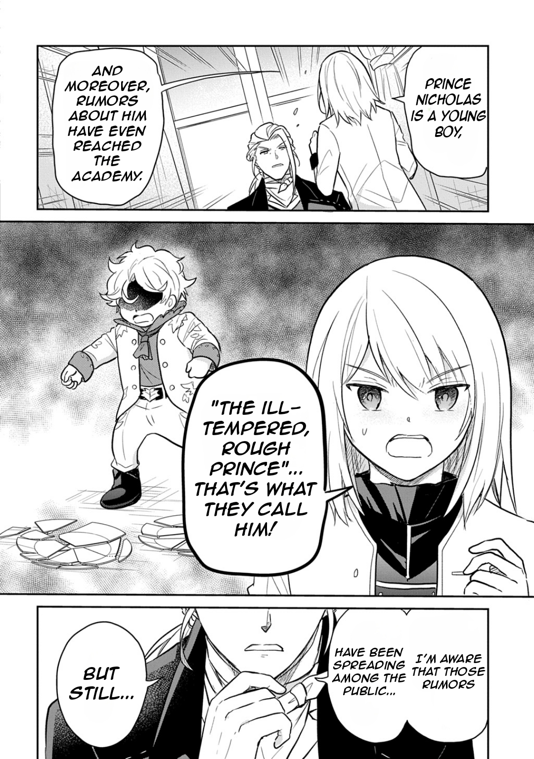 Halaman dari Tensei Youjo wa Akiramenai Chapter 49