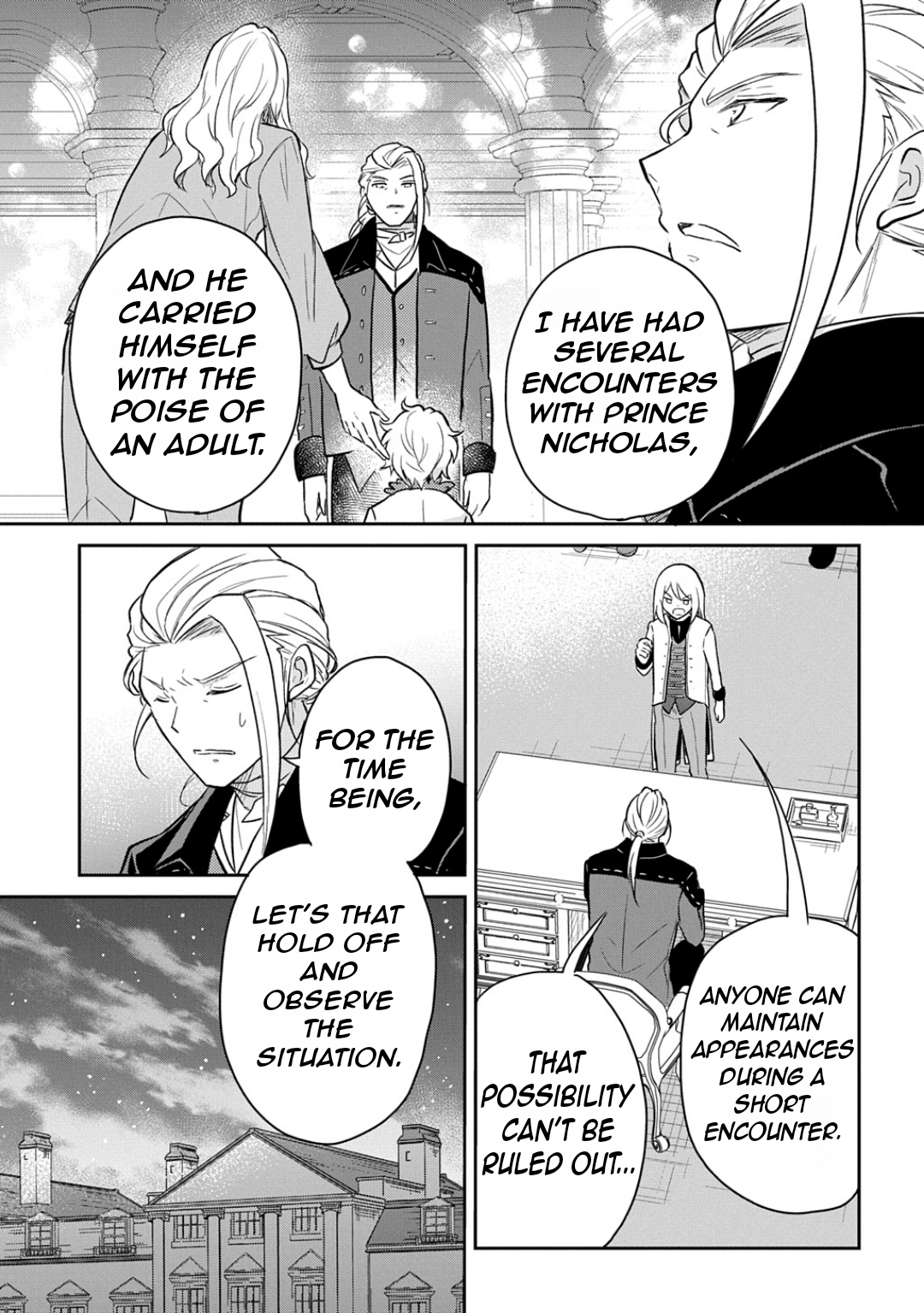 Halaman dari Tensei Youjo wa Akiramenai Chapter 49