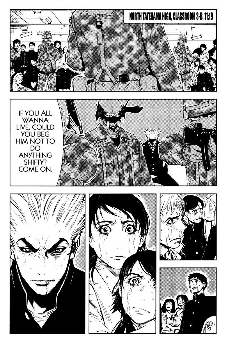 Halaman dari Akumetsu Chapter 159