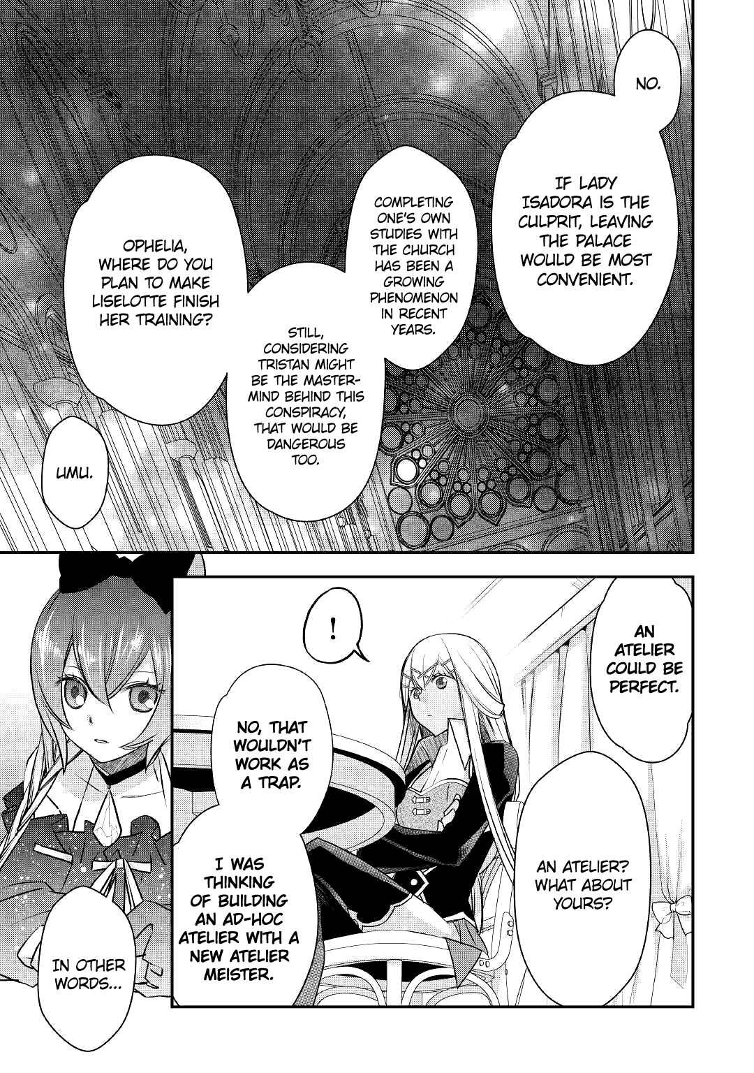 Halaman dari Kanchigai no Atelier Meister - Eiyuu Party no Moto Zatsuyougakari ga, Jitsu wa Sentou Igai ga SSS Rank Datta to Iu Yoku Aru Hanashi Chapter 7