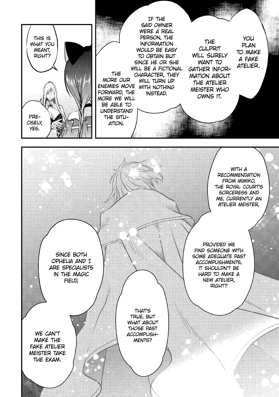 Halaman dari Kanchigai no Atelier Meister - Eiyuu Party no Moto Zatsuyougakari ga, Jitsu wa Sentou Igai ga SSS Rank Datta to Iu Yoku Aru Hanashi Chapter 7