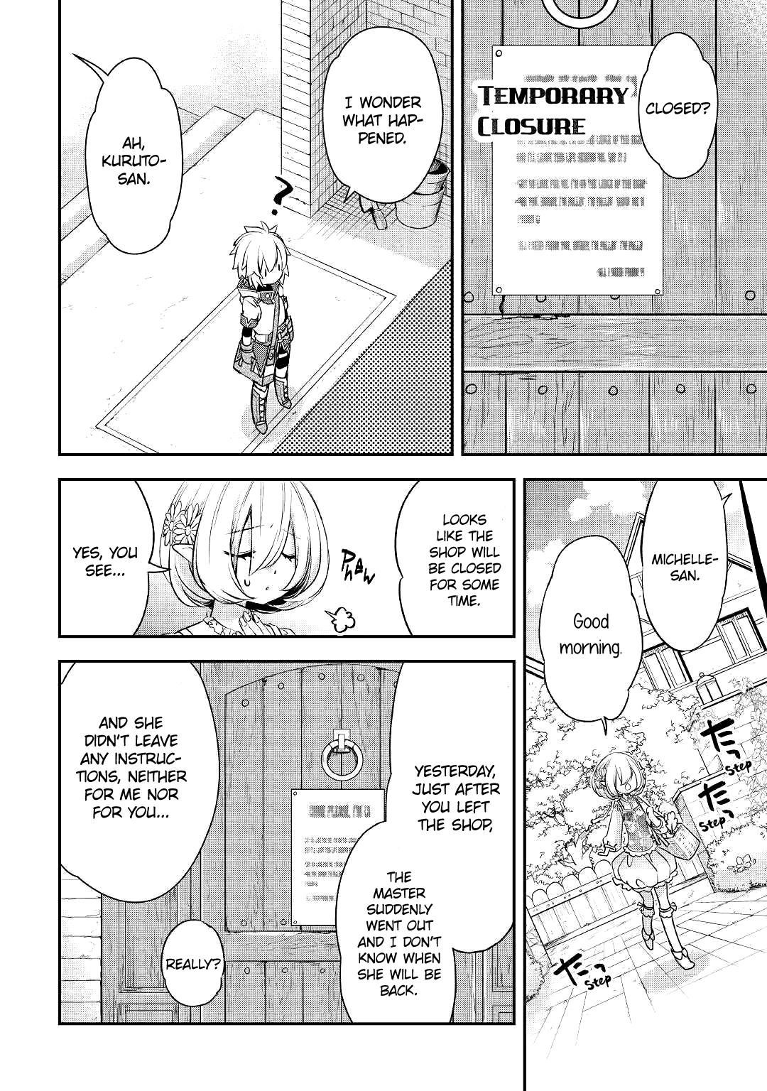 Halaman dari Kanchigai no Atelier Meister - Eiyuu Party no Moto Zatsuyougakari ga, Jitsu wa Sentou Igai ga SSS Rank Datta to Iu Yoku Aru Hanashi Chapter 7