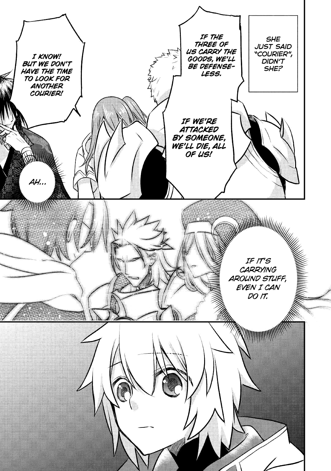 Halaman dari Kanchigai no Atelier Meister - Eiyuu Party no Moto Zatsuyougakari ga, Jitsu wa Sentou Igai ga SSS Rank Datta to Iu Yoku Aru Hanashi Chapter 7