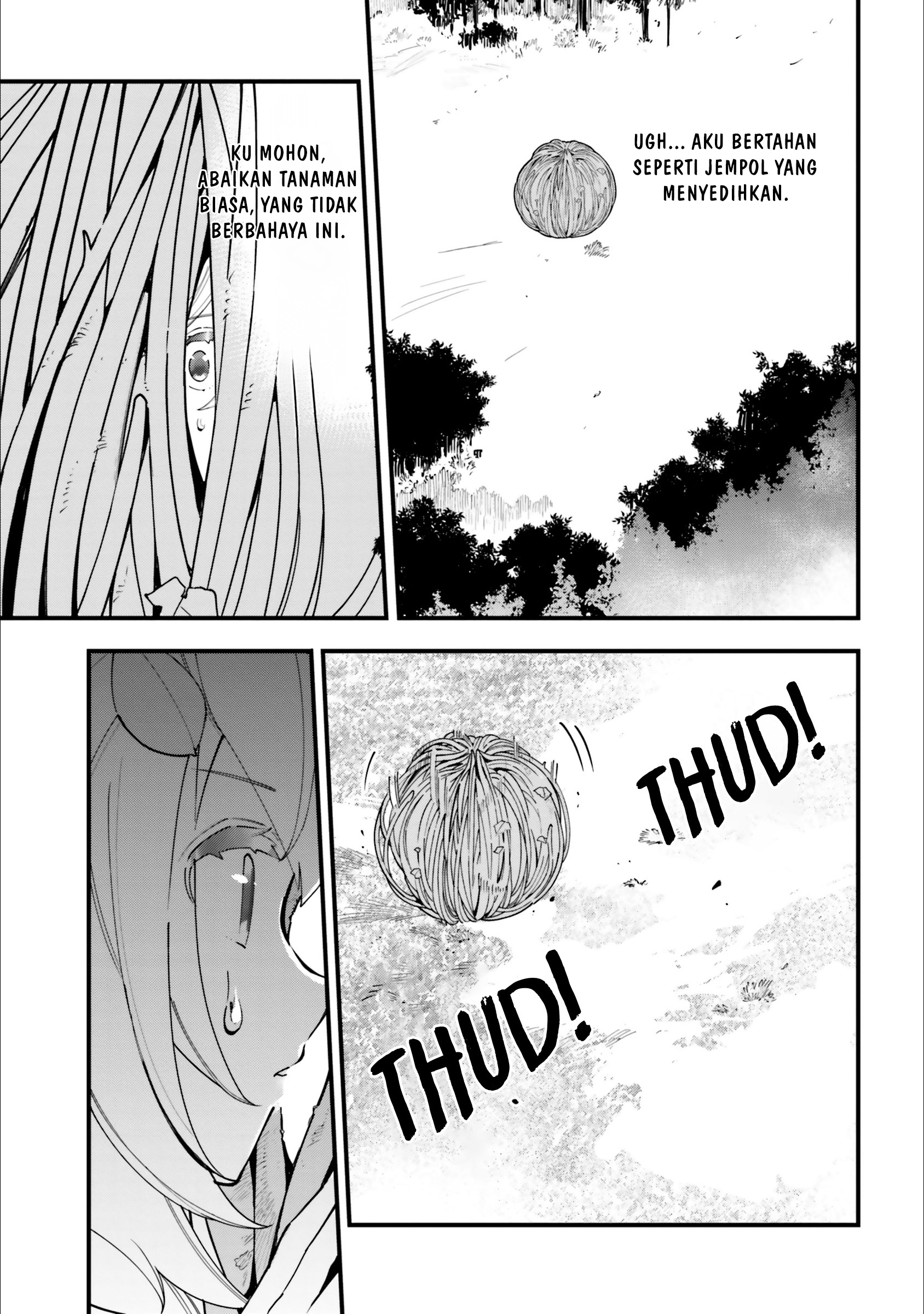 Shokubutsu Monster Musume Nikki: Seijo Datta Watashi ga Uragirareta Hate ni Alraune ni Tensei shiteshimatta node, Korekara wa Kougousei wo Shinagara Shizuka ni Shokubutsu Life wo Sugoshimasu Chapter 13 - halaman 26