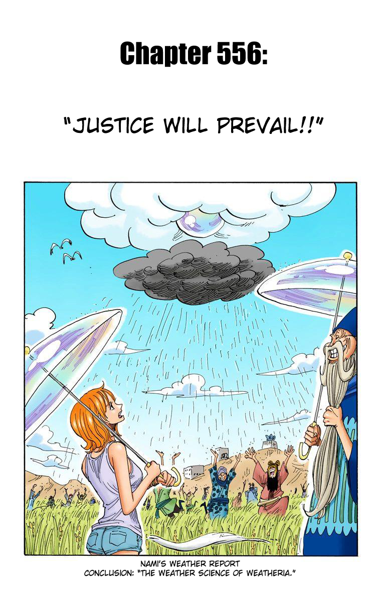 Halaman dari One Piece (Official Colored) Chapter 556