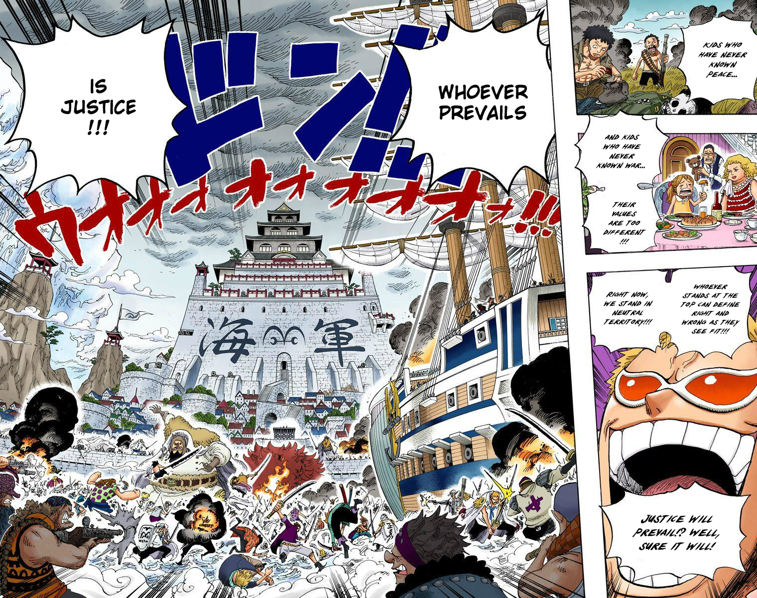 Halaman dari One Piece (Official Colored) Chapter 556