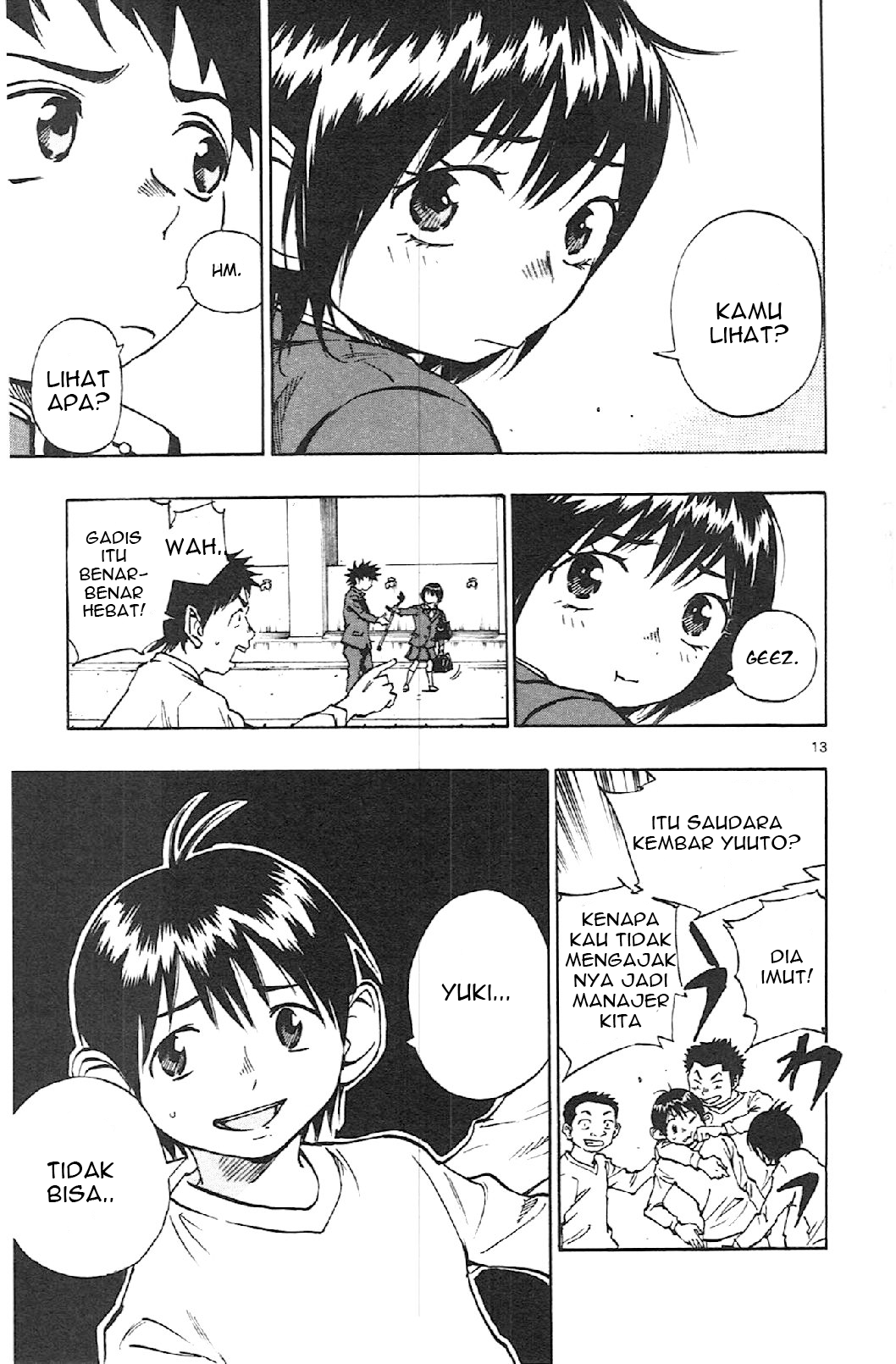 Be Blues! Ao ni Nare Chapter 13 - halaman 13