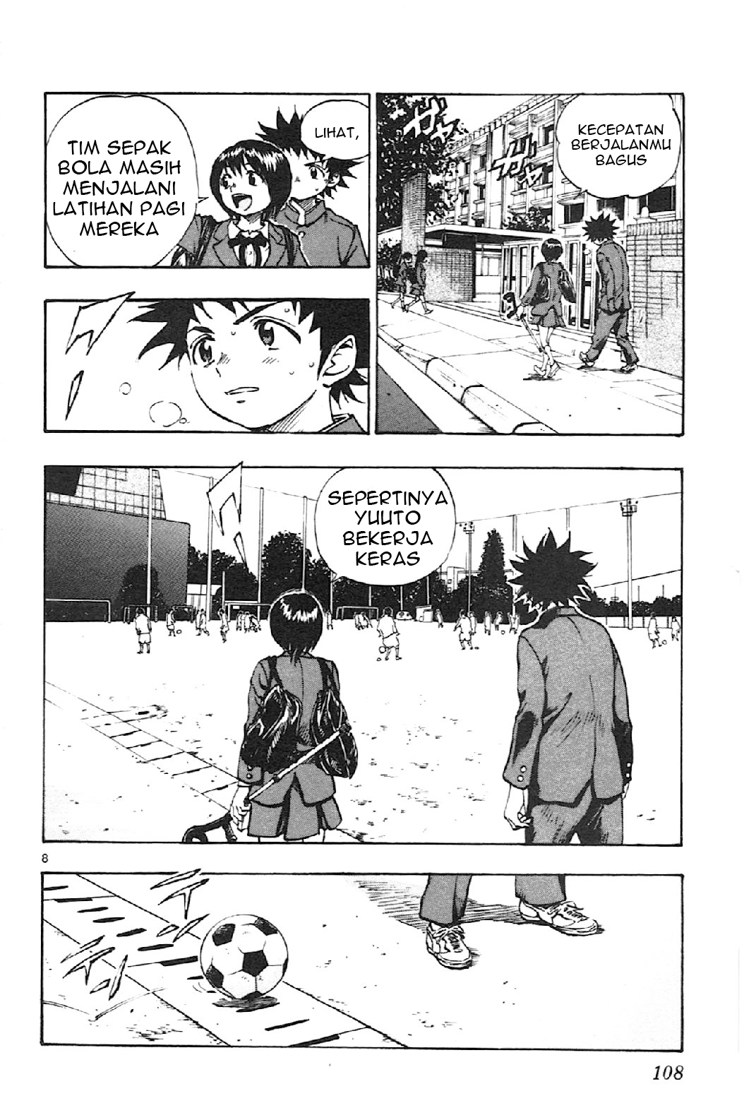 Be Blues! Ao ni Nare Chapter 13 - halaman 8