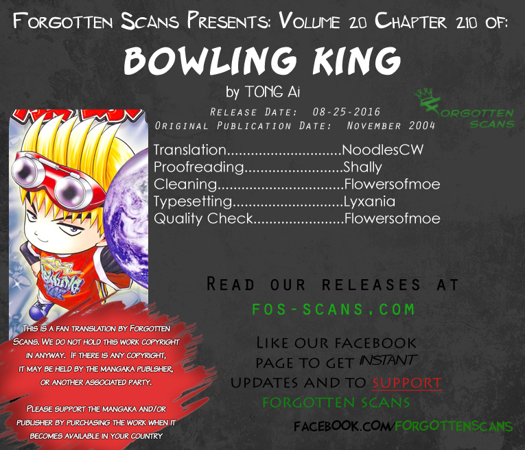 Halaman dari Bowling King Chapter 210